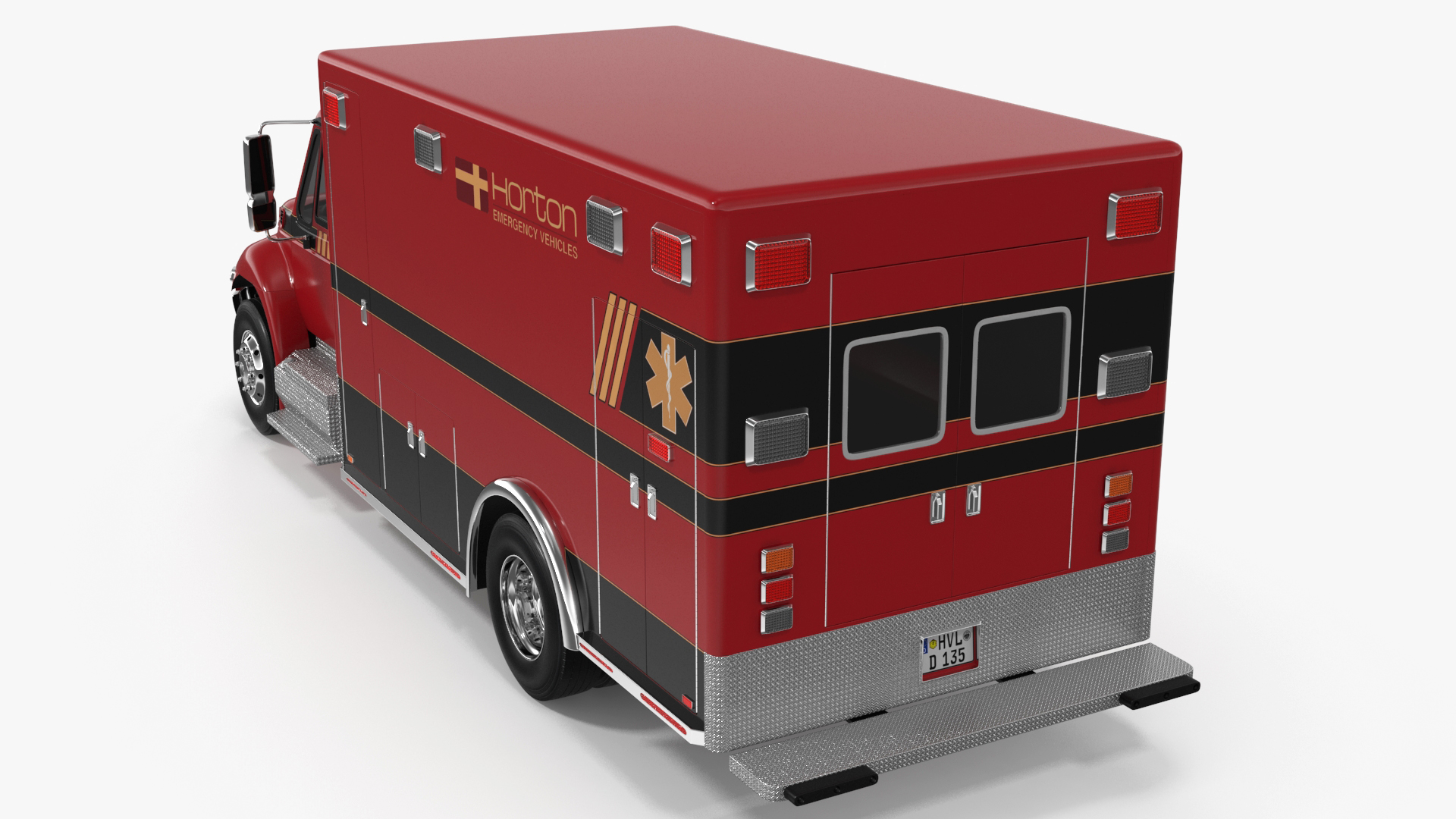 3D model Durastar Medium Duty Ambulance