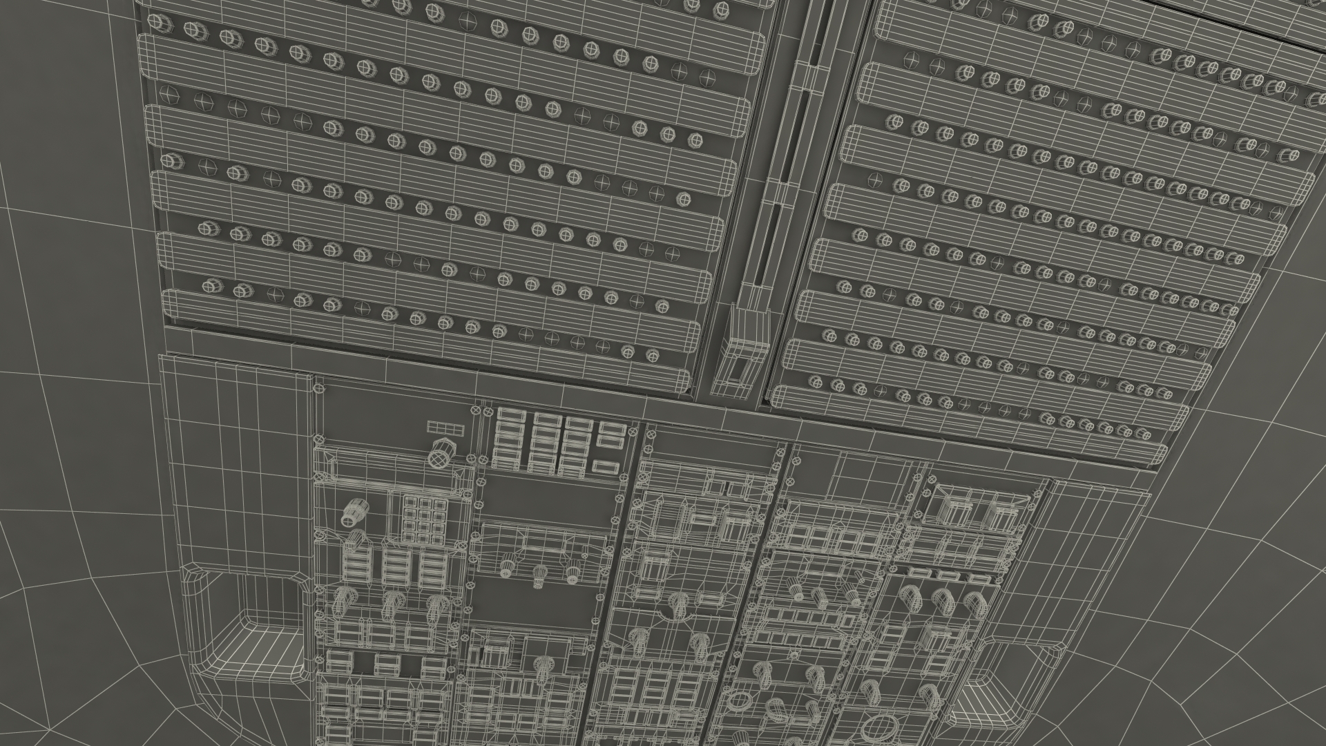 3D Boeing 757 200 Flight Deck