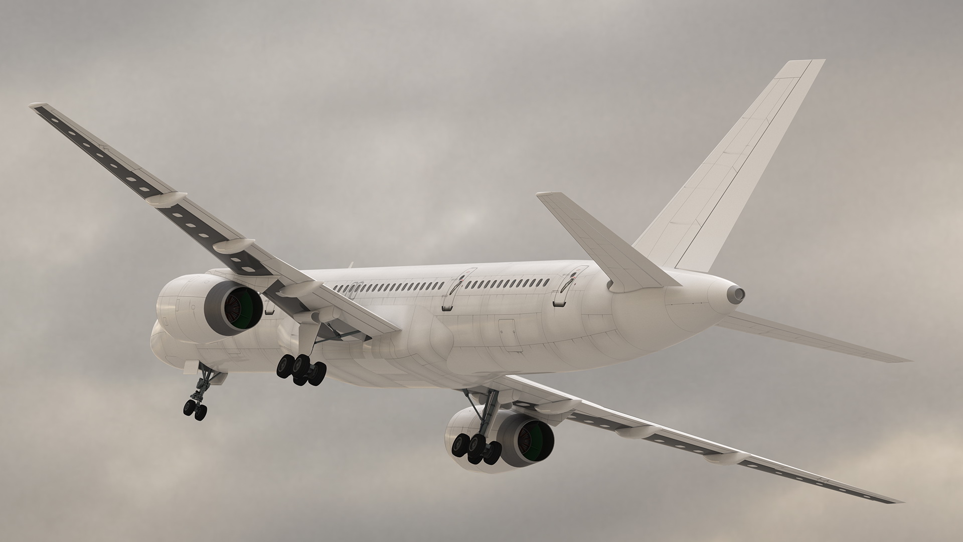 3D Boeing 757 200 Flight Deck