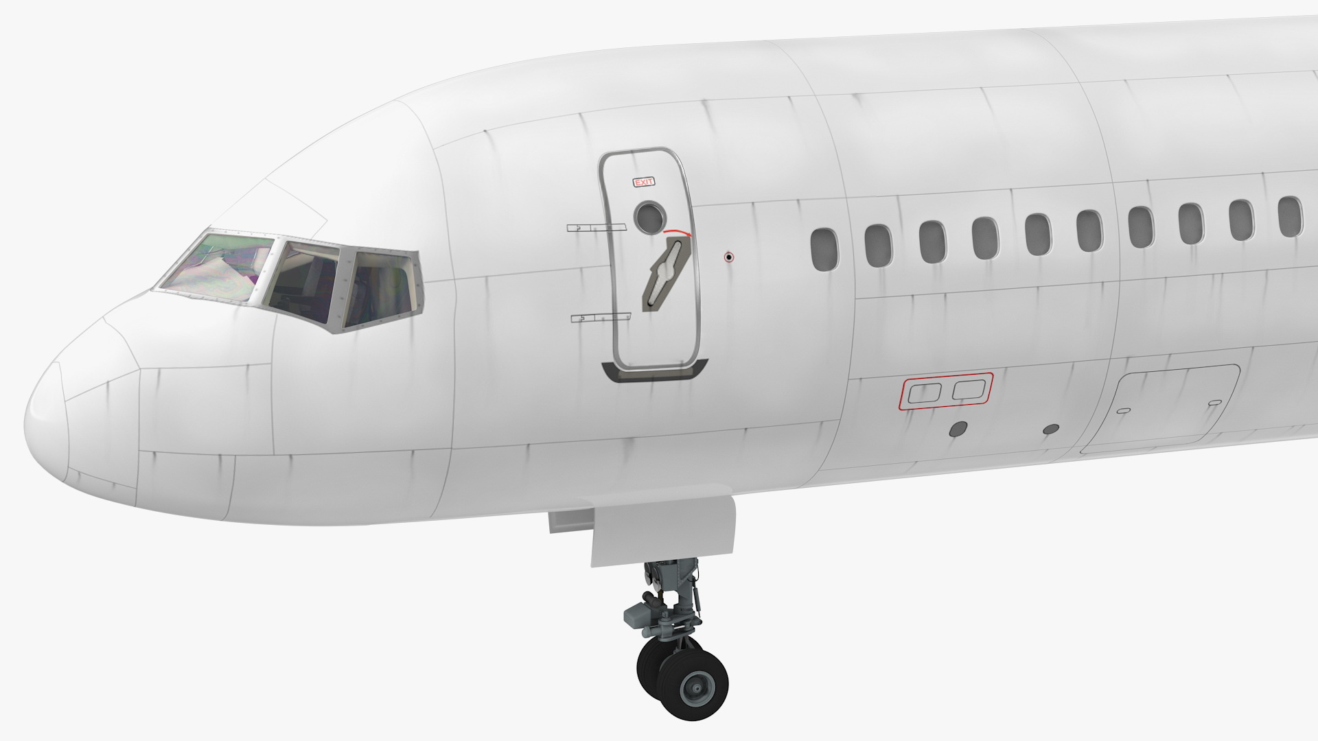3D Boeing 757 200 Flight Deck