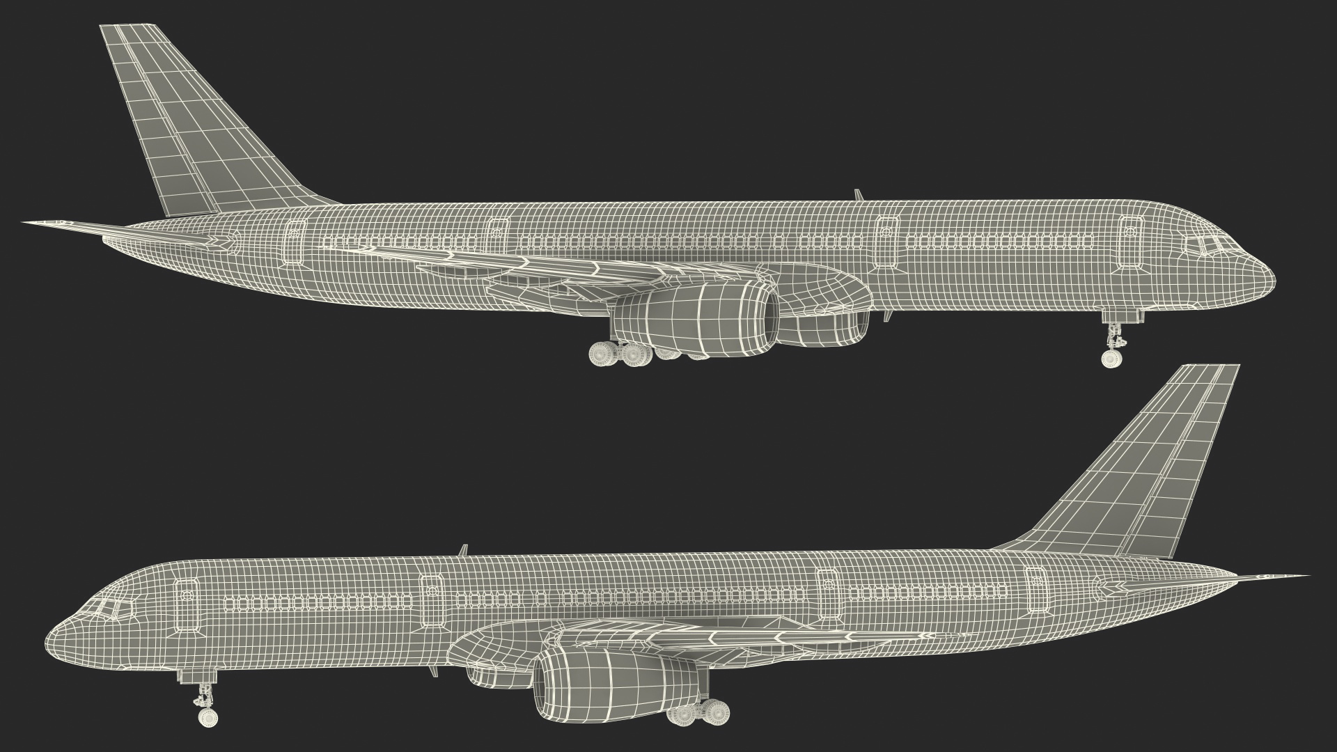 3D Boeing 757 200 Flight Deck