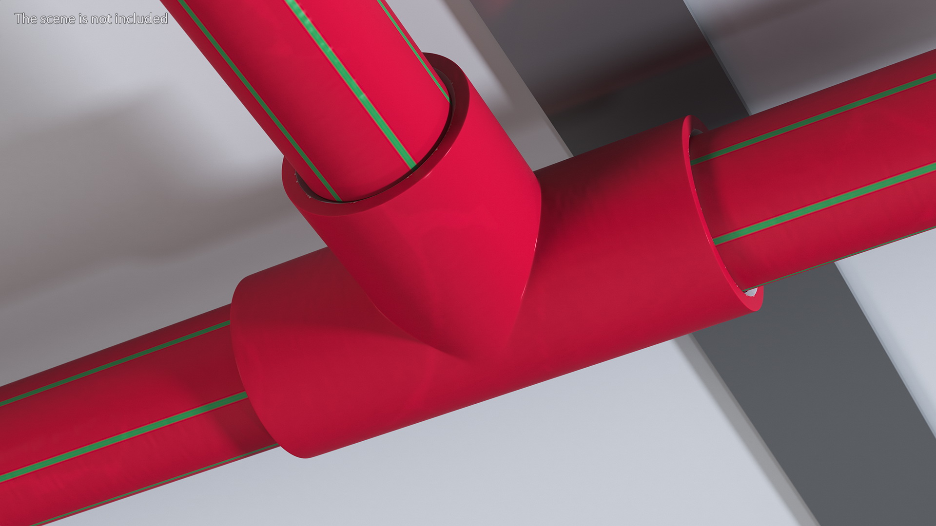 3D Fire Sprinkler System