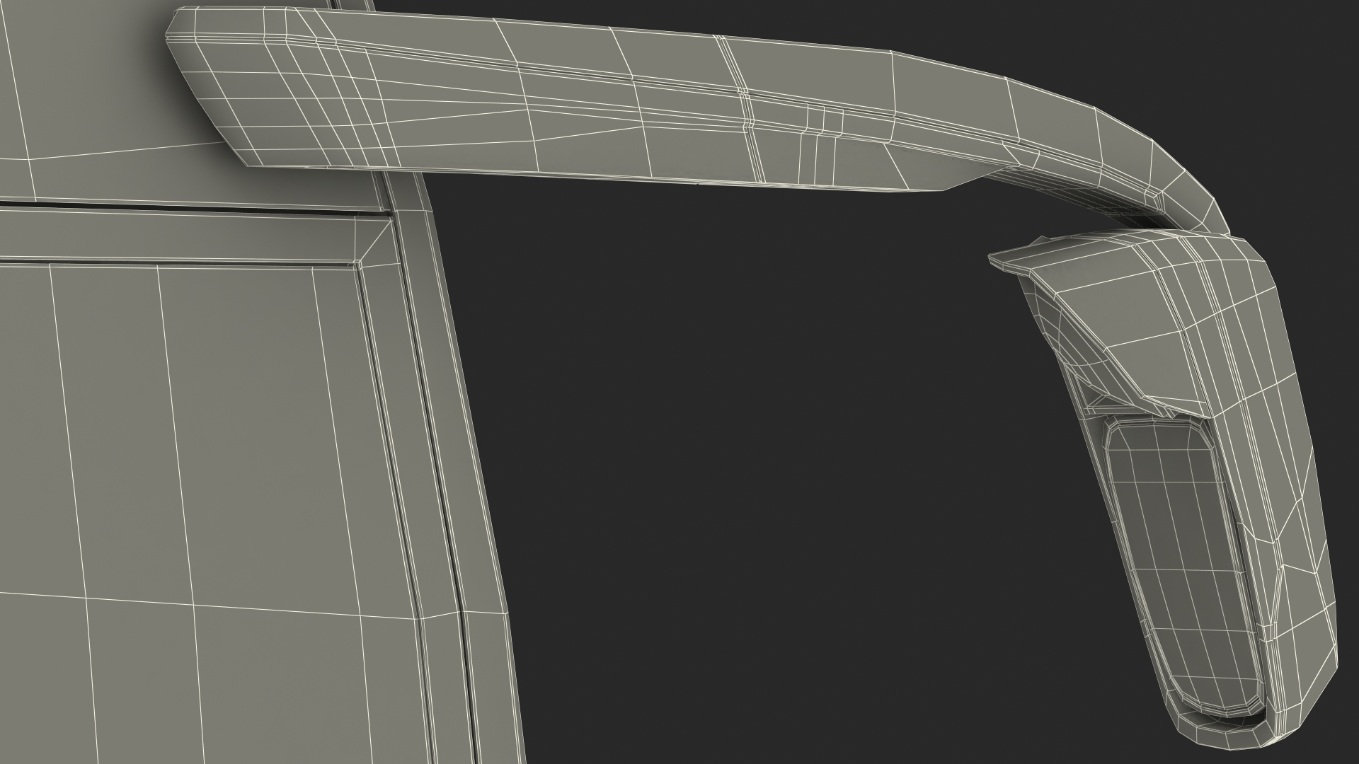 3D model Volvo 9900 Bus Simple Interior