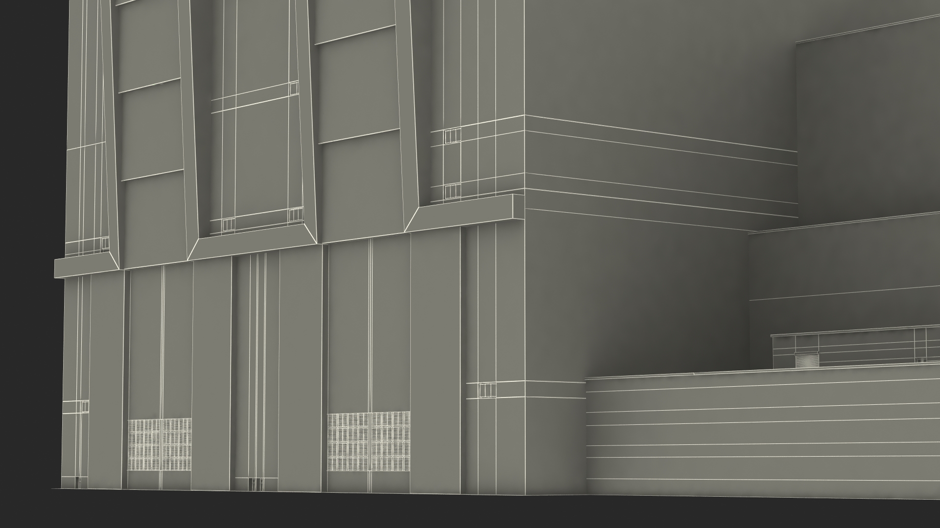 3D model Vehicle Assembly Building