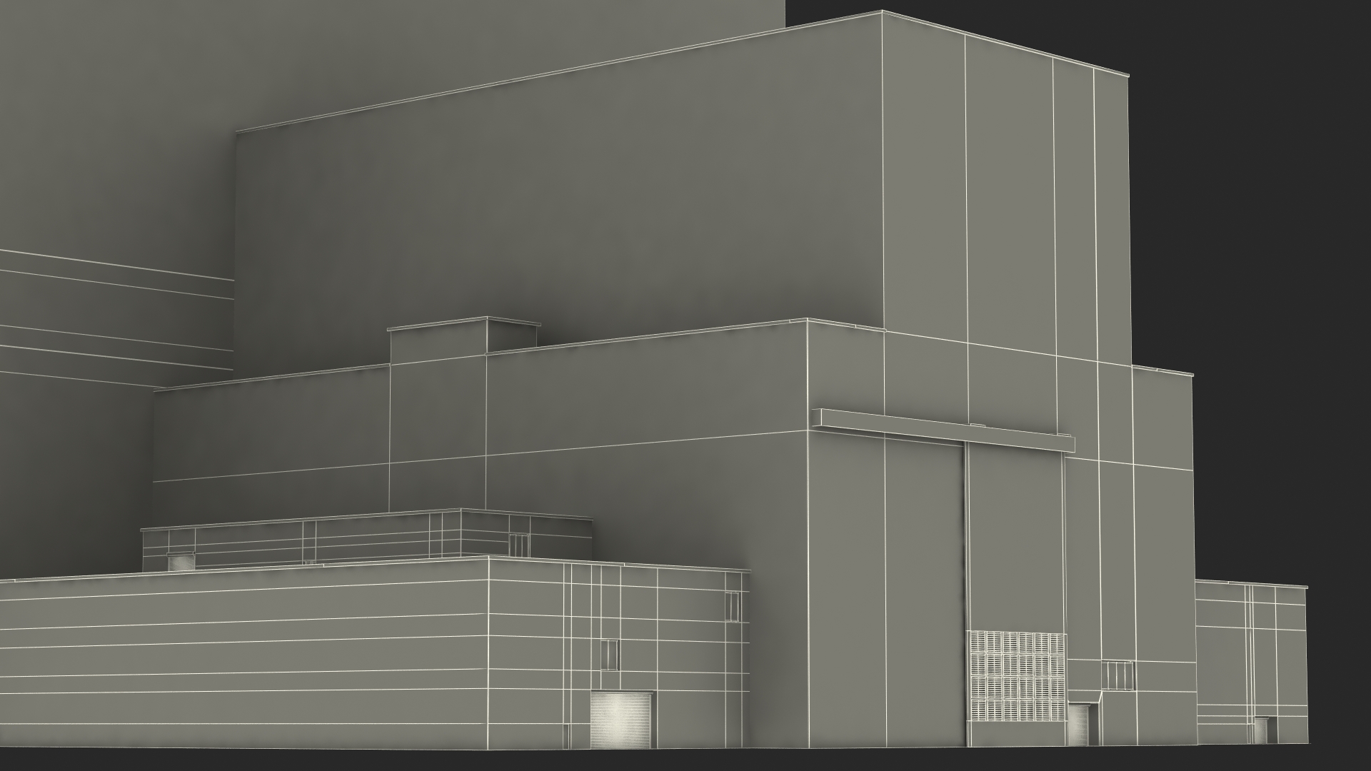3D model Vehicle Assembly Building