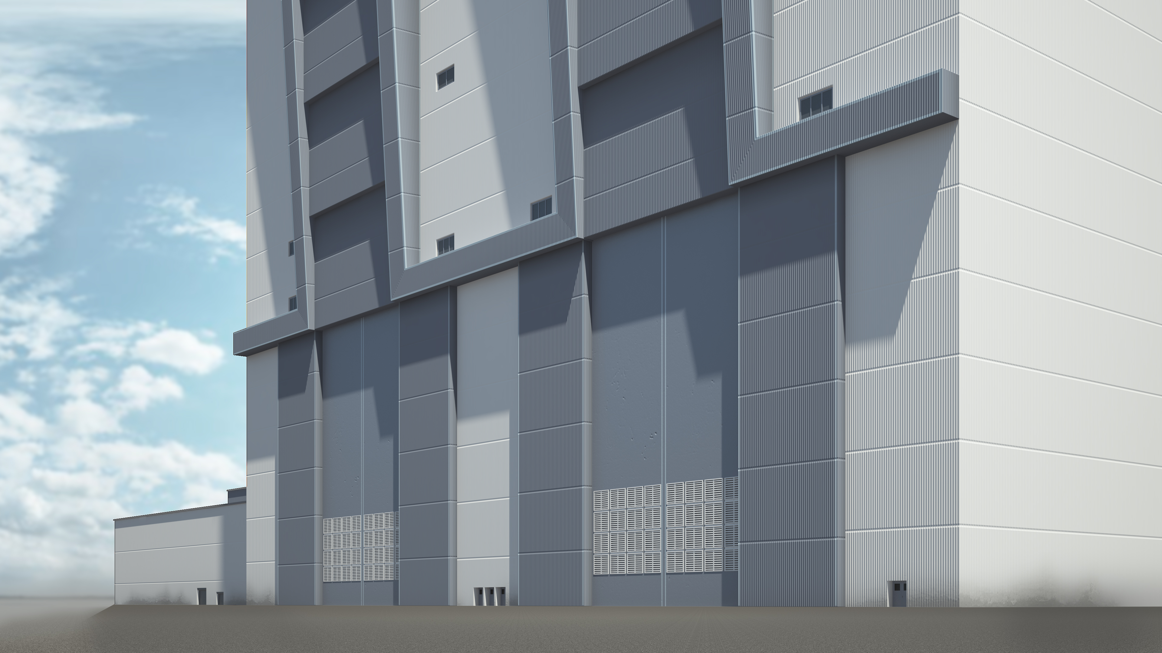 3D model Vehicle Assembly Building