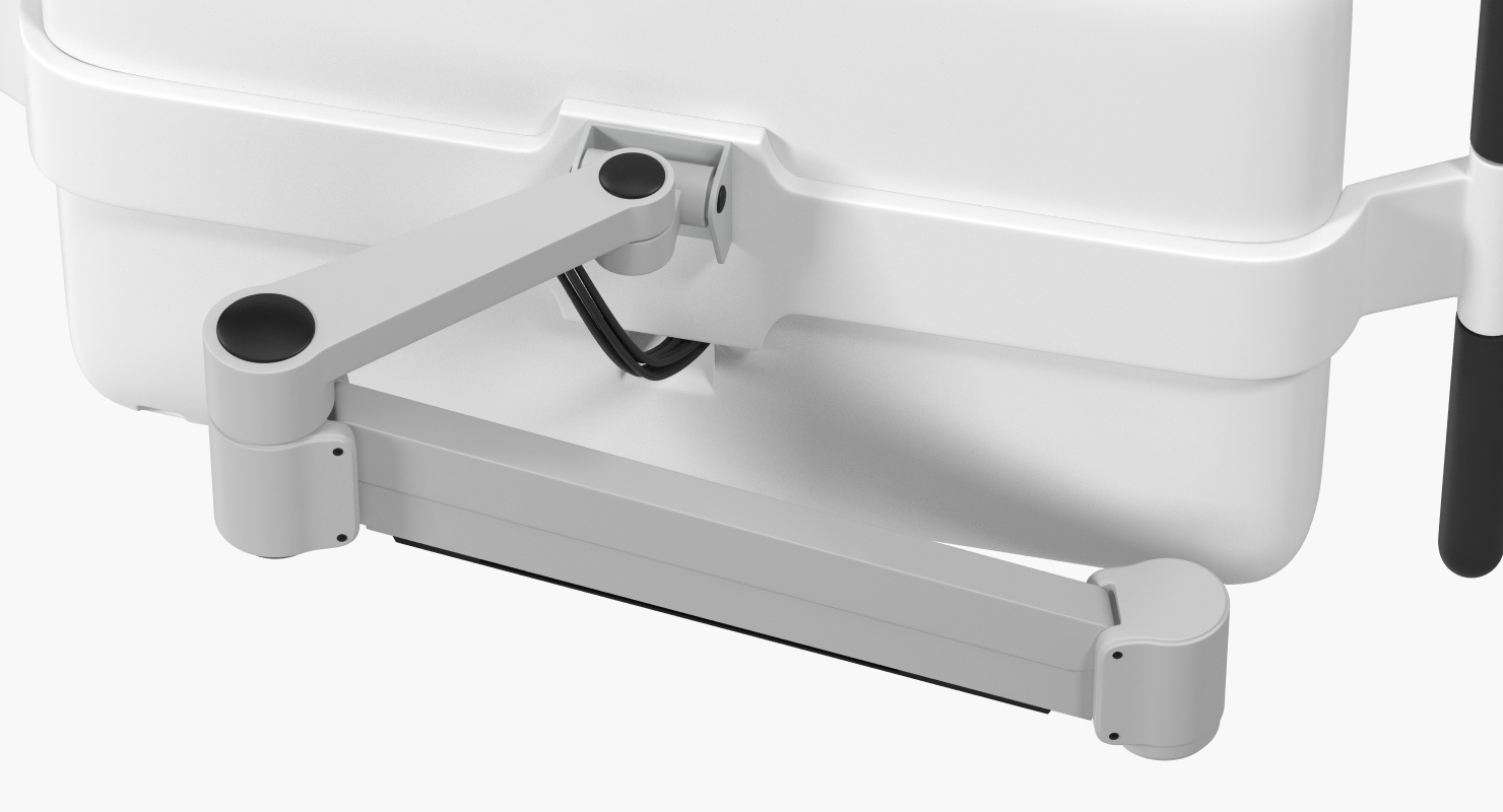 3D Hospital Monitor Wall Mount Arm