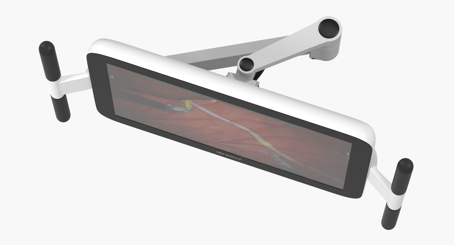 3D Hospital Monitor Wall Mount Arm