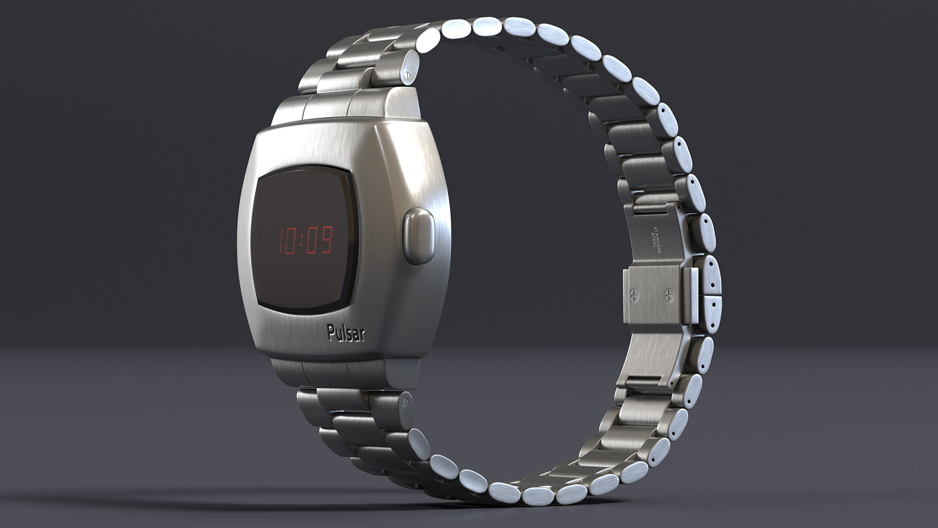 3D Hamilton Watch Pulsar 1970