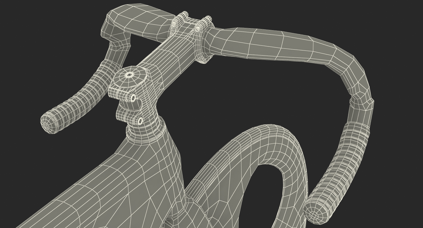 3D model Colored Track Bike Dolan DF4 Carbon