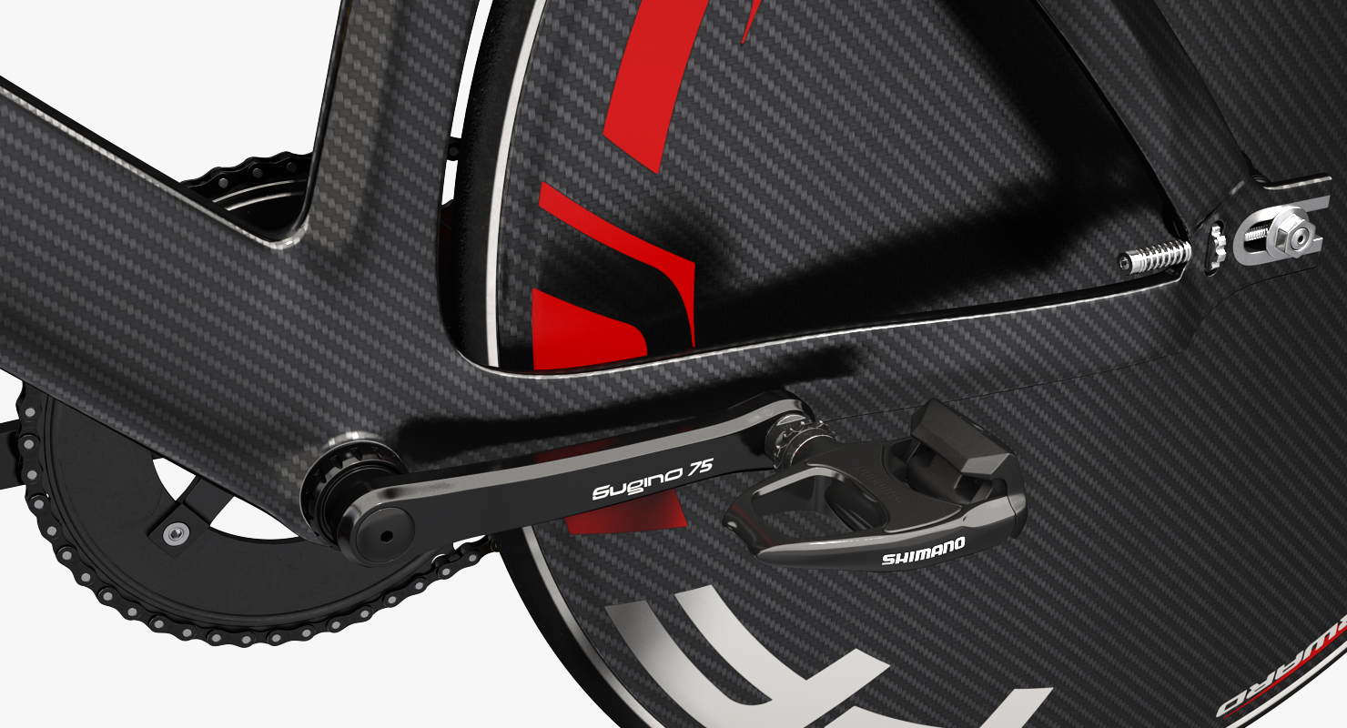 3D model Colored Track Bike Dolan DF4 Carbon