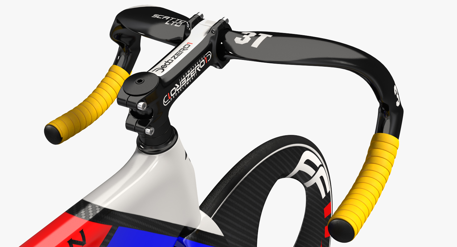 3D model Colored Track Bike Dolan DF4 Carbon