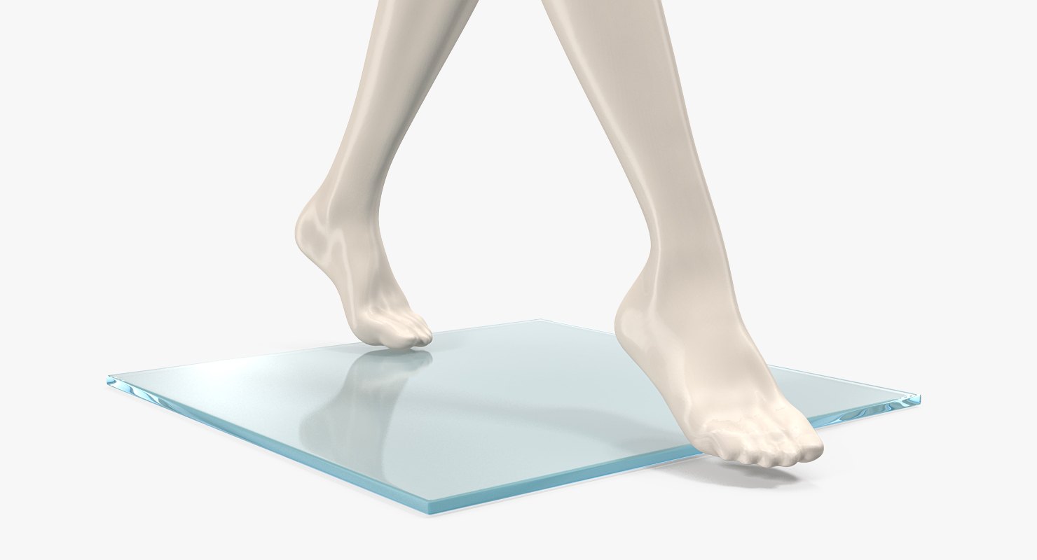 3D Female Mannequin Rigged model