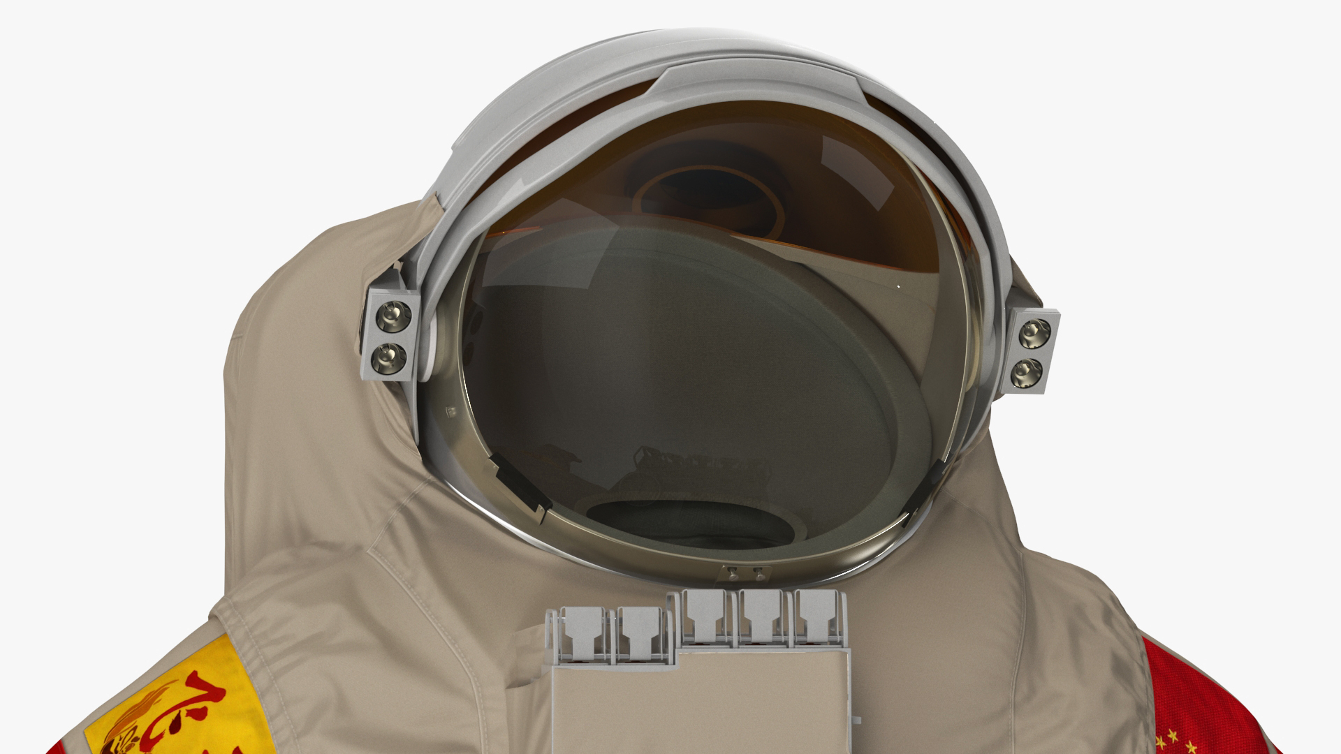 3D model China Feitian Space Suit Rigged for Maya