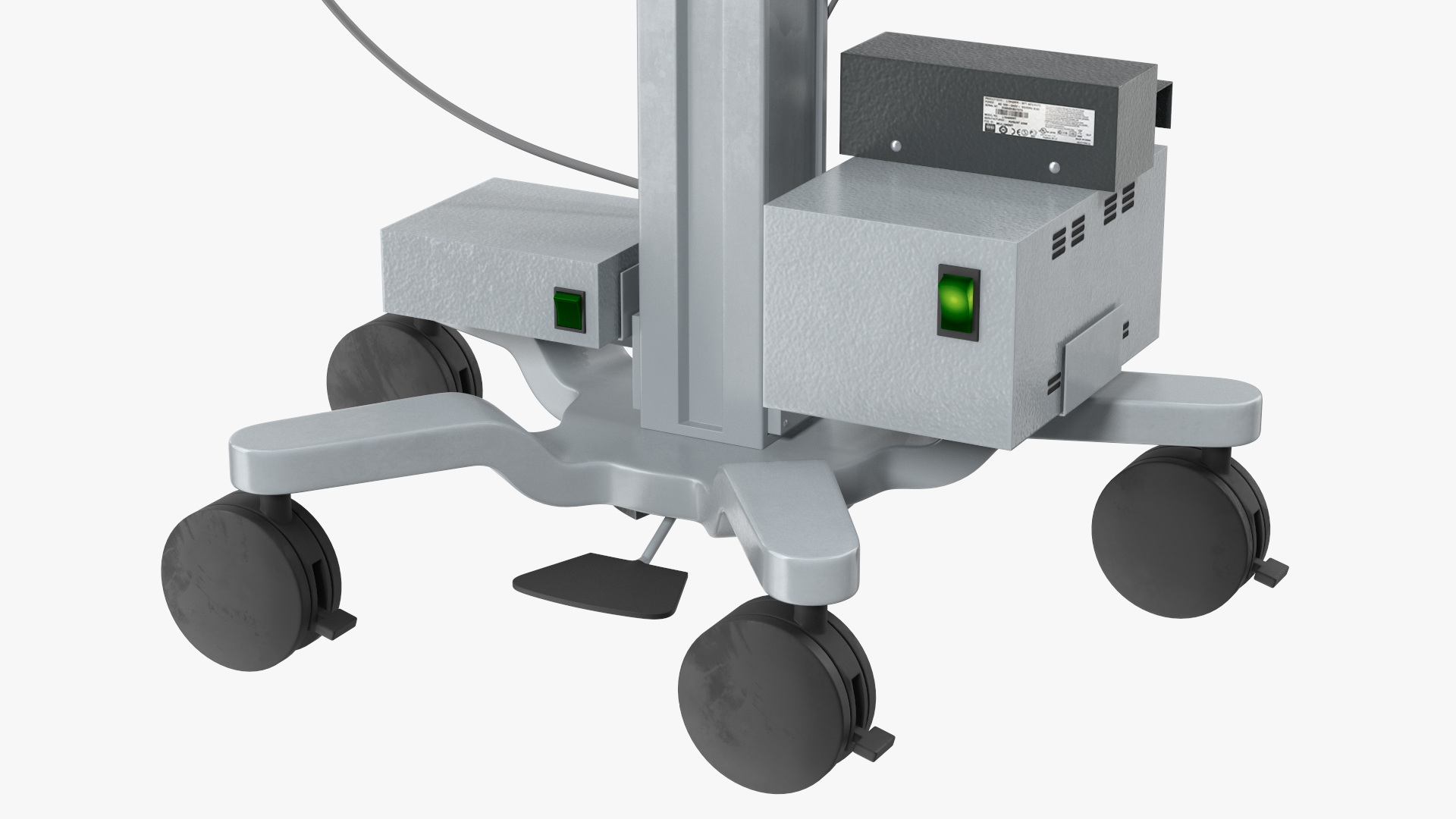 Electroencephalography EEG Machine 3D model