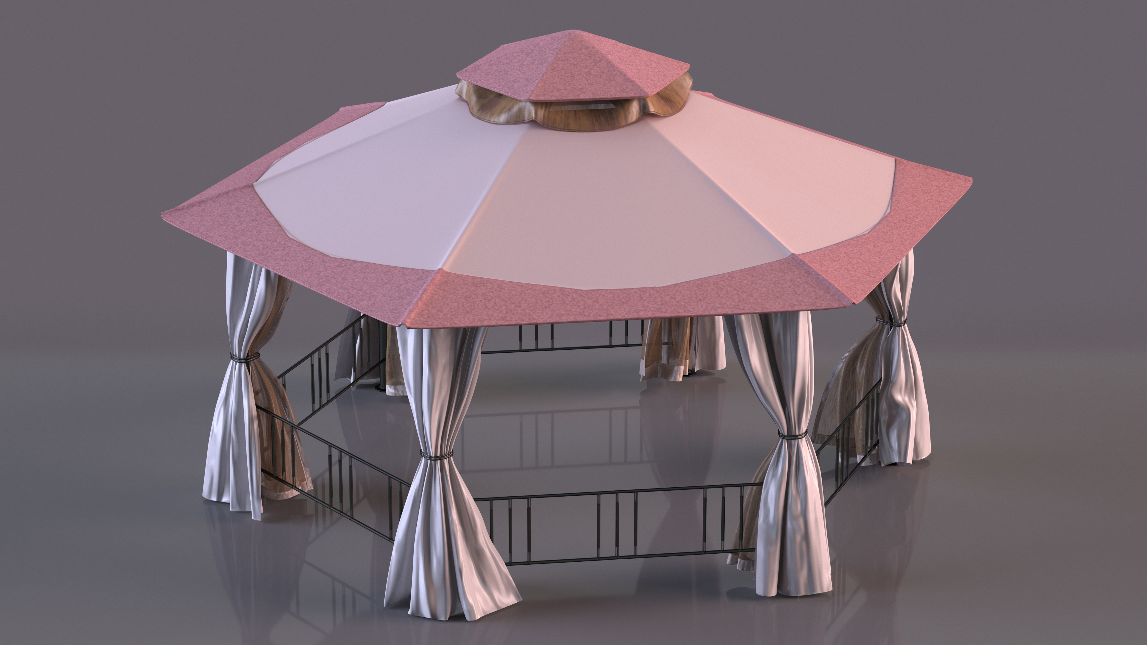 3D model Garden Fabric Canopy