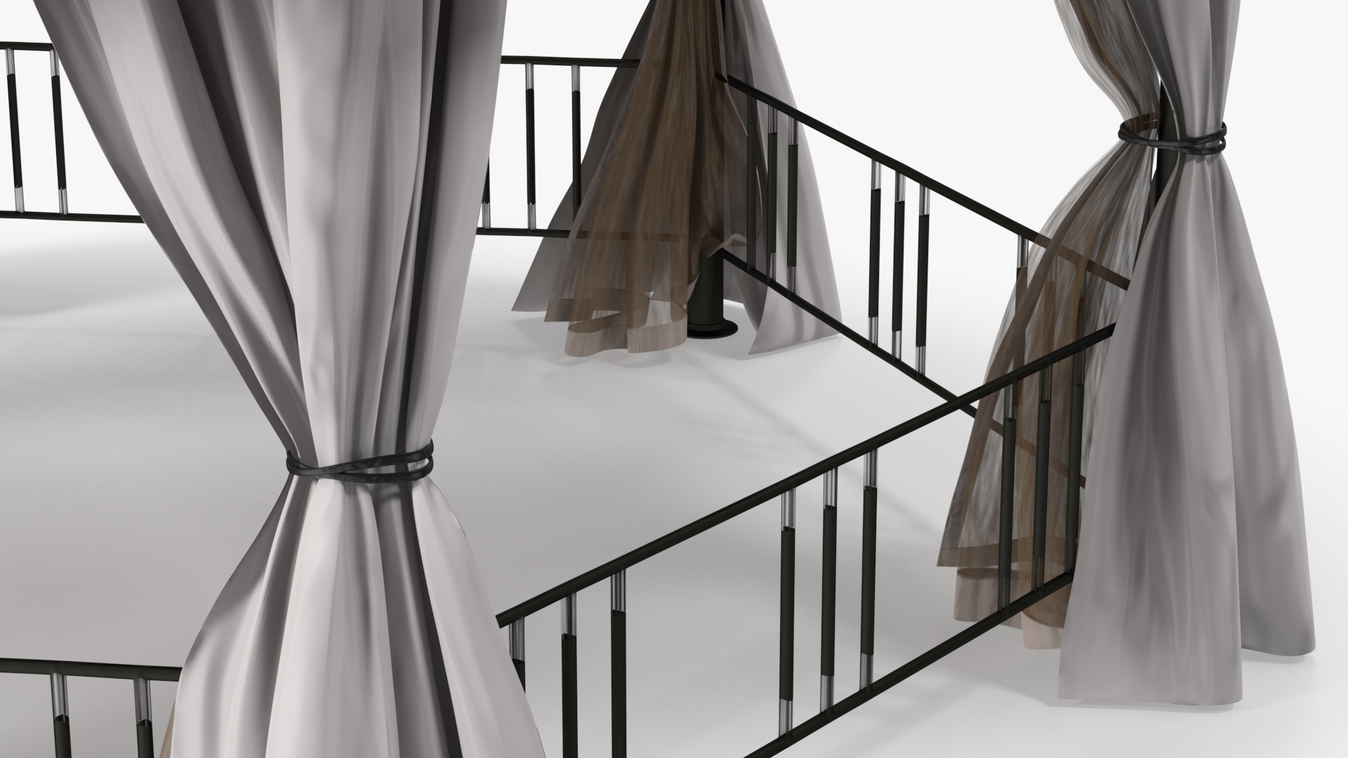 3D model Garden Fabric Canopy