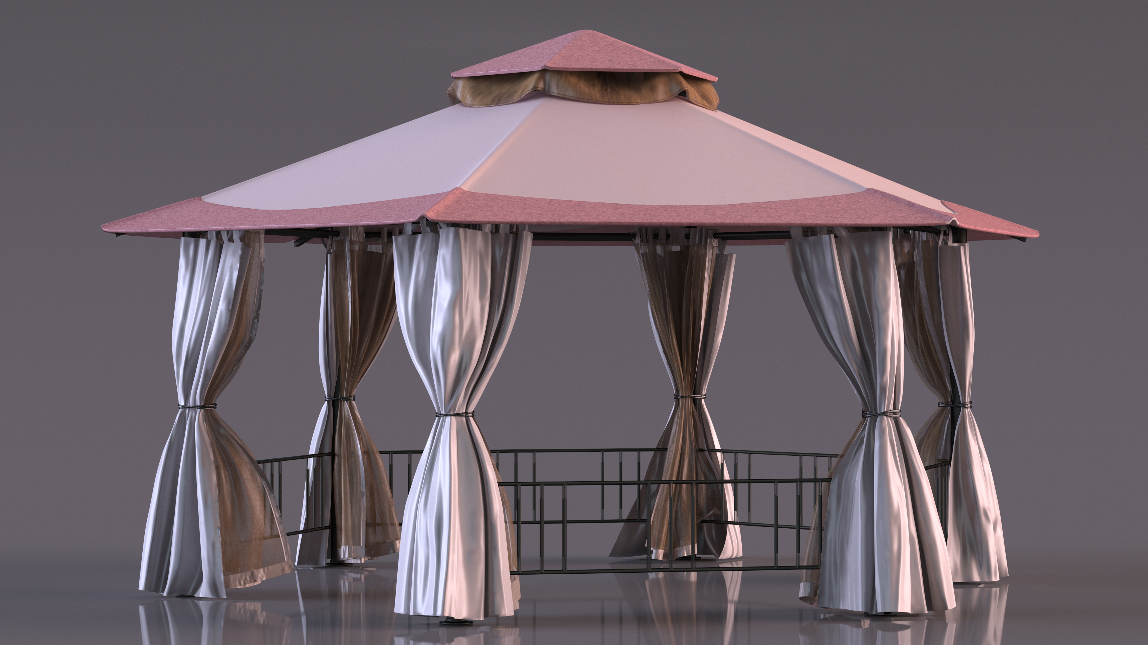 3D model Garden Fabric Canopy