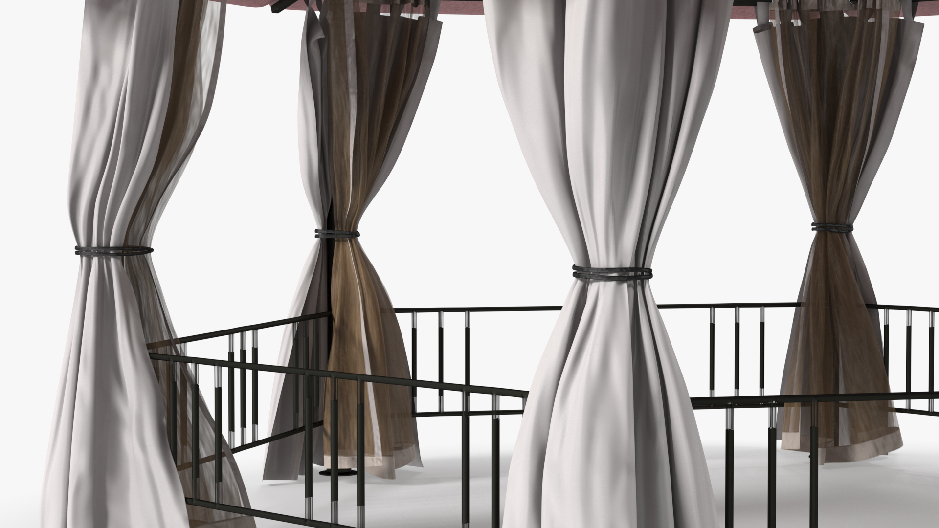 3D model Garden Fabric Canopy