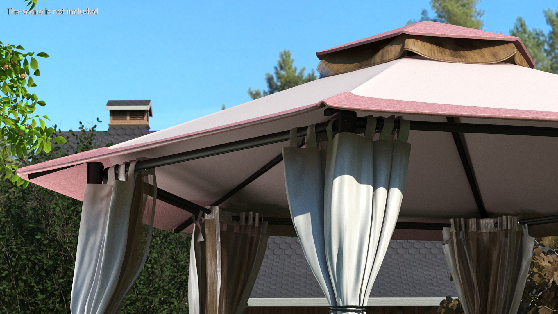 3D model Garden Fabric Canopy