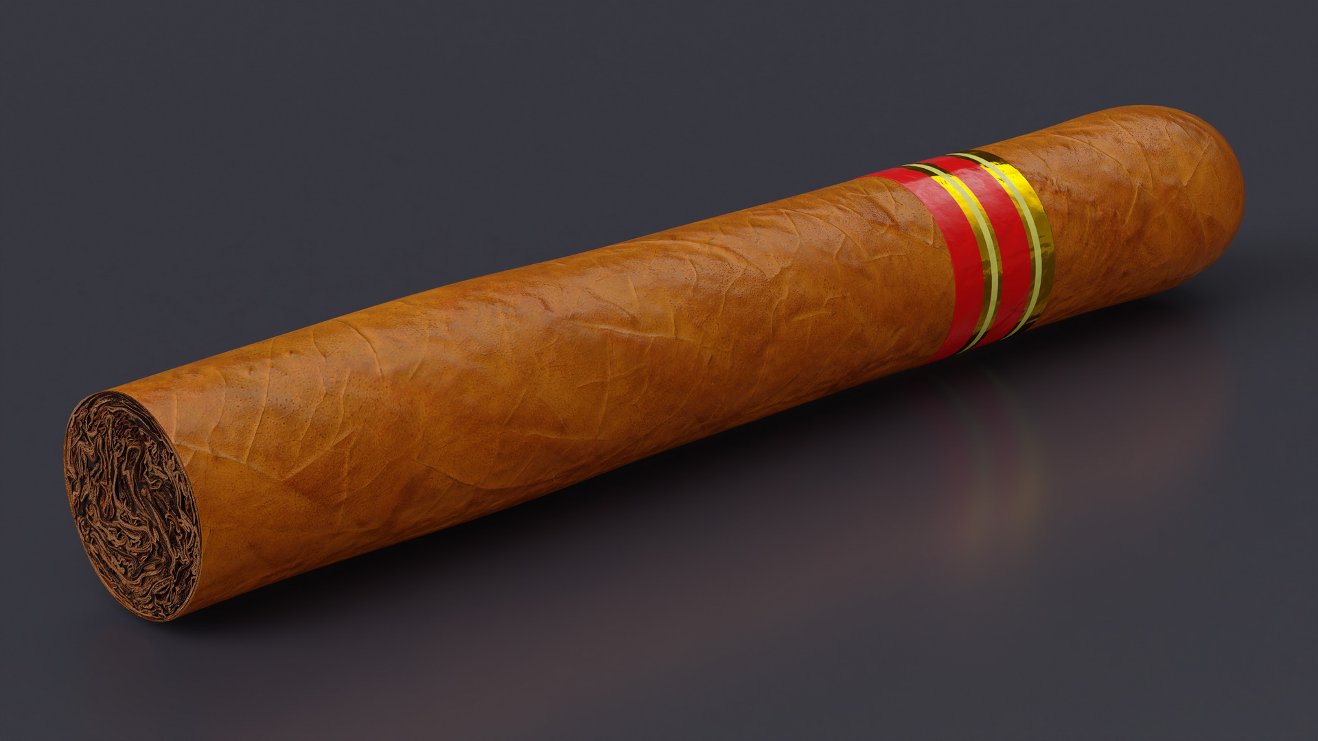3D Cigar Thick