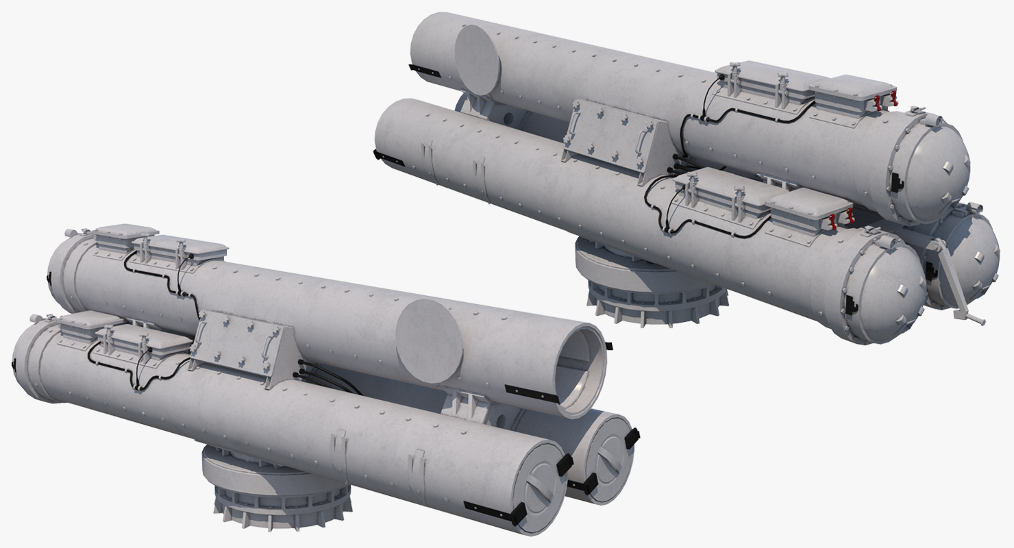 3D Arleigh Burke Destroyer Mahan DDG 72 Rigged model
