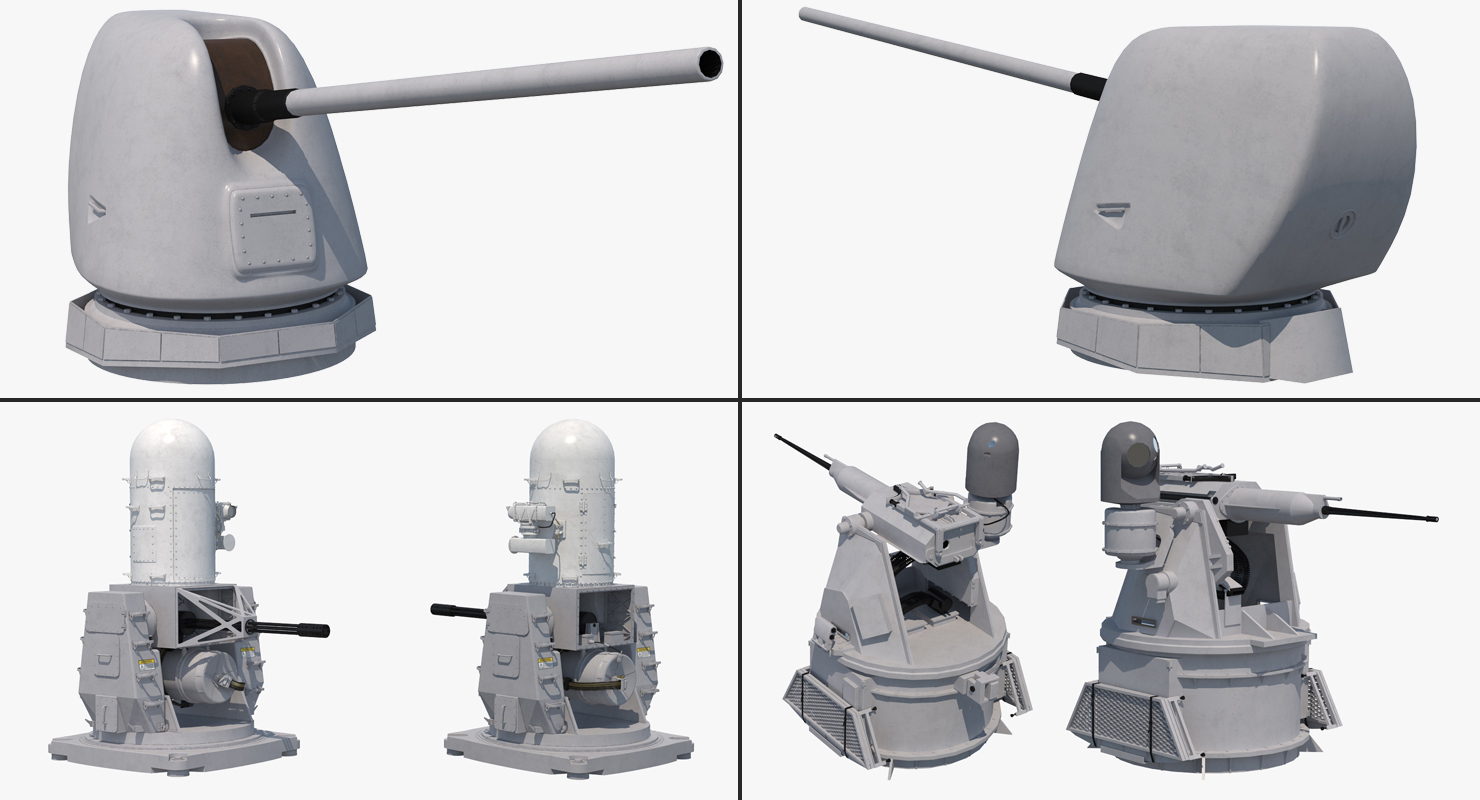 3D Arleigh Burke Destroyer Mahan DDG 72 Rigged model