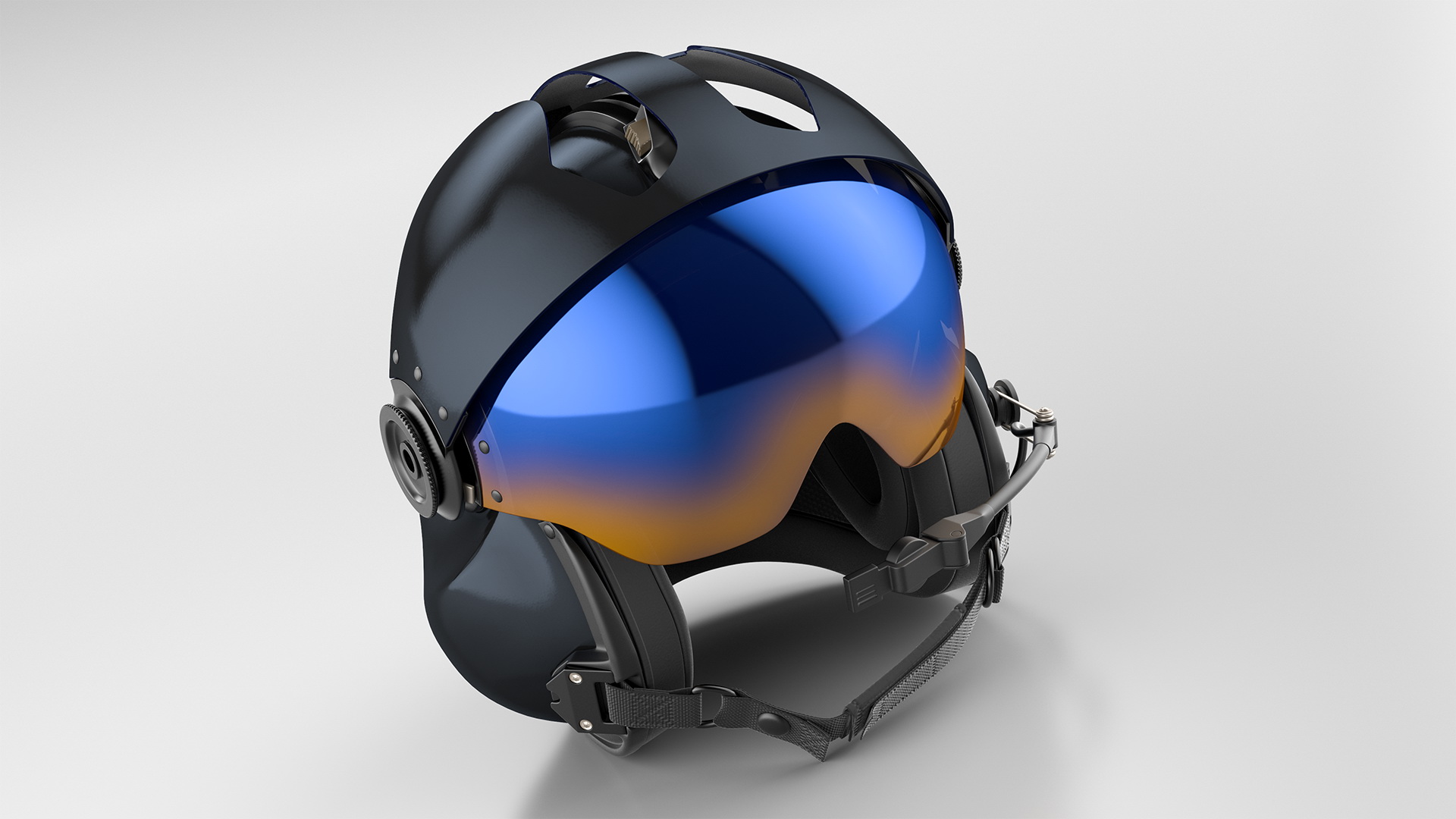 3D model Helicopter Helmet Generic
