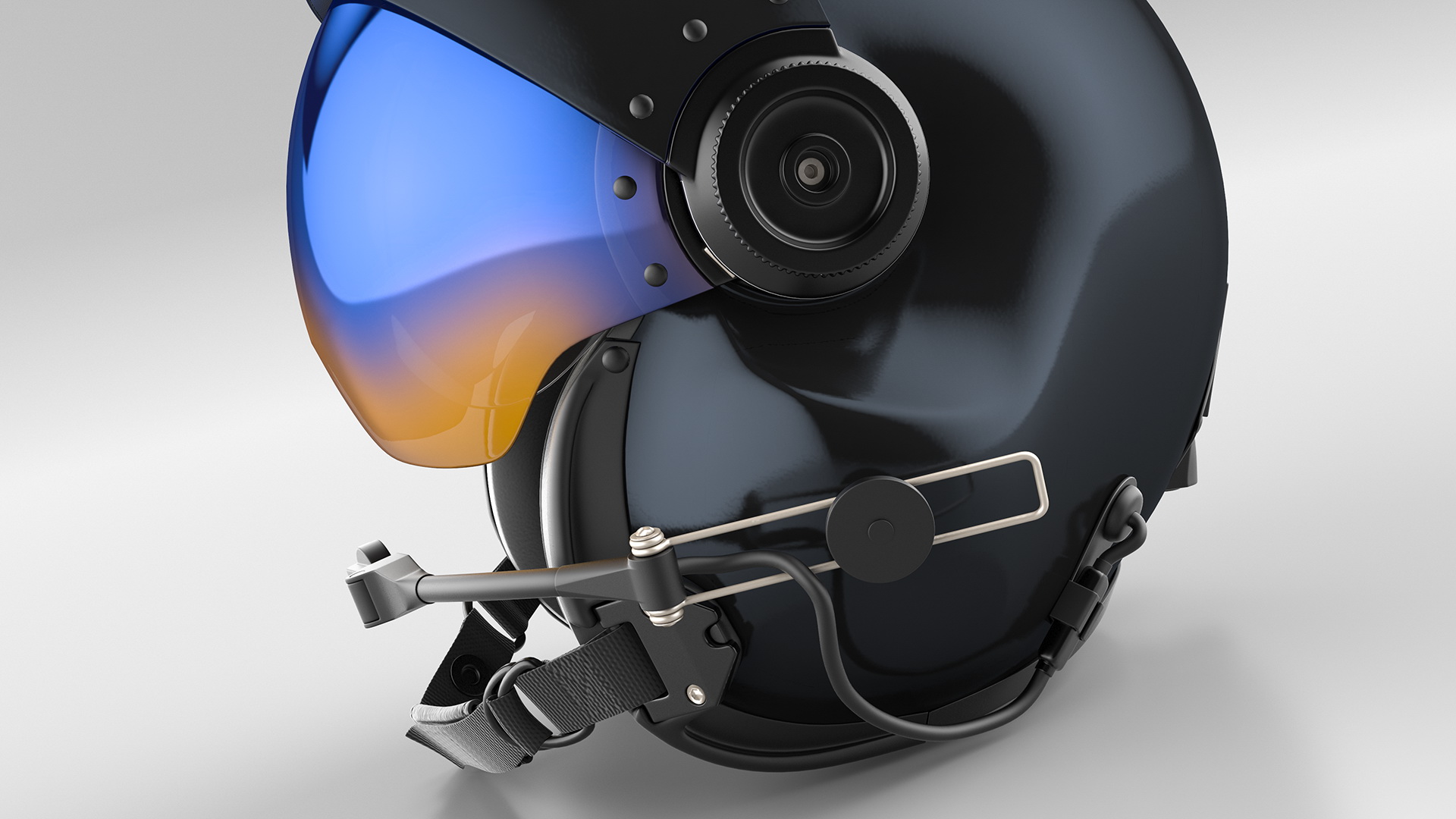 3D model Helicopter Helmet Generic