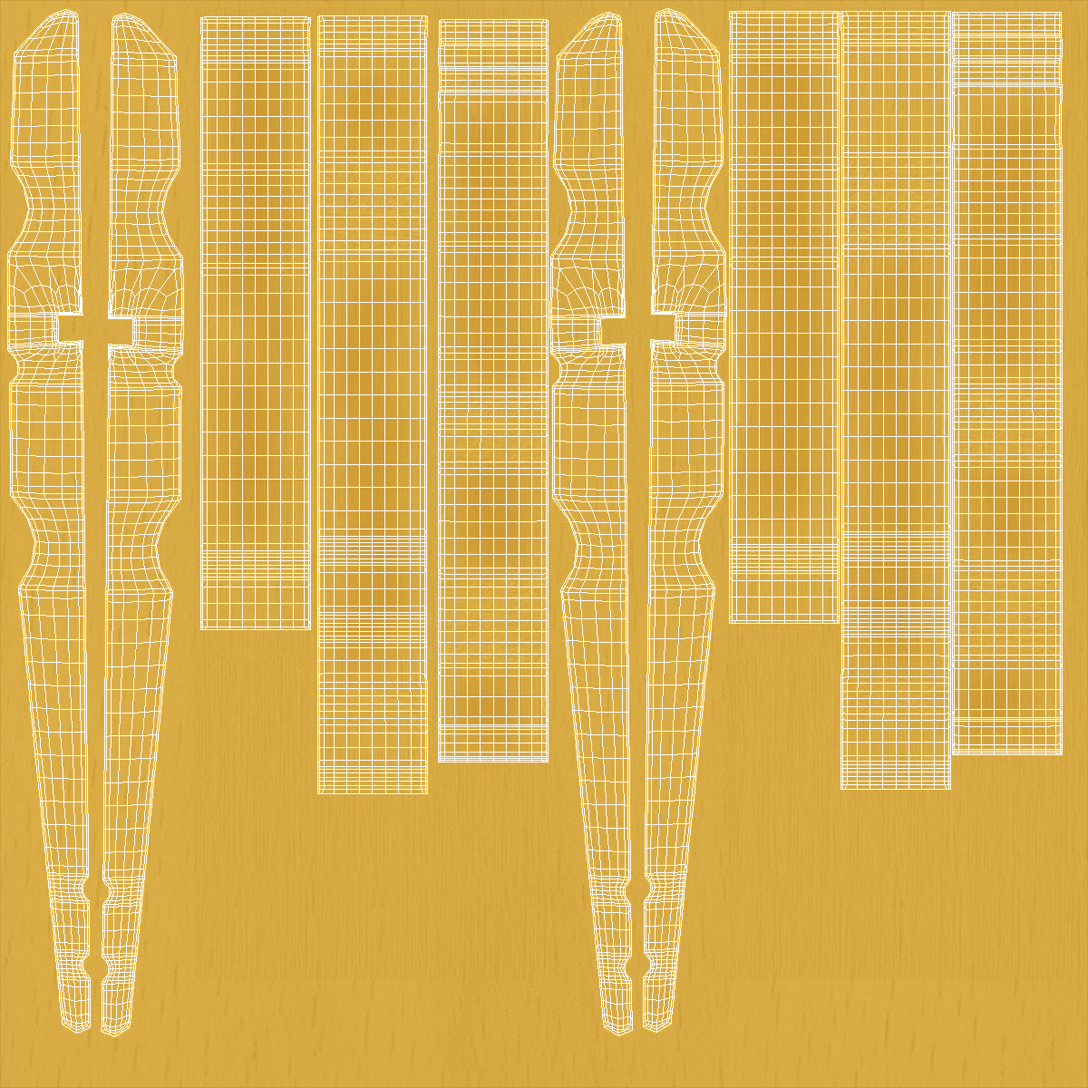 Dollars On Clothespins 3D