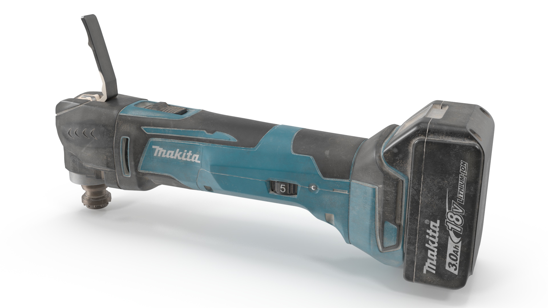 3D Makita Cordless Multi Tool Used