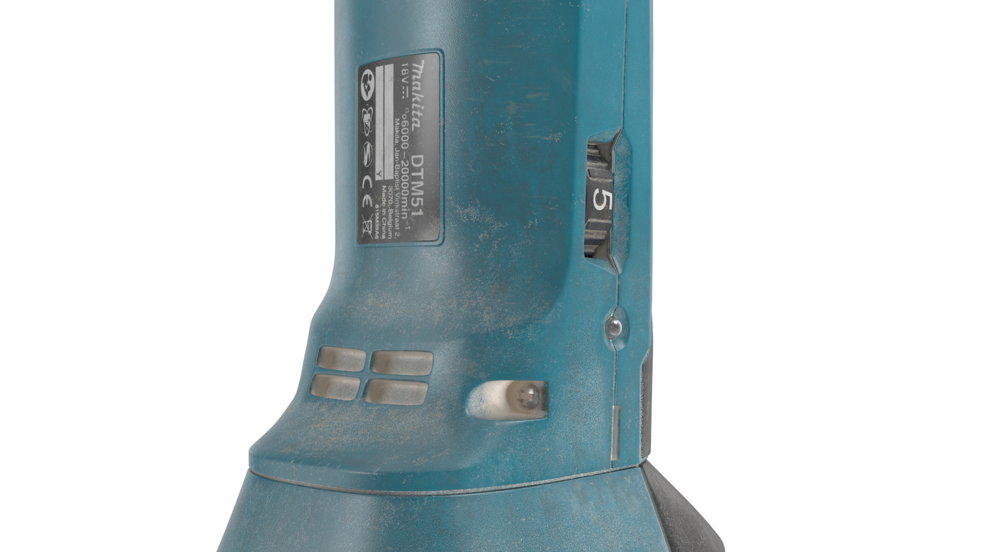3D Makita Cordless Multi Tool Used