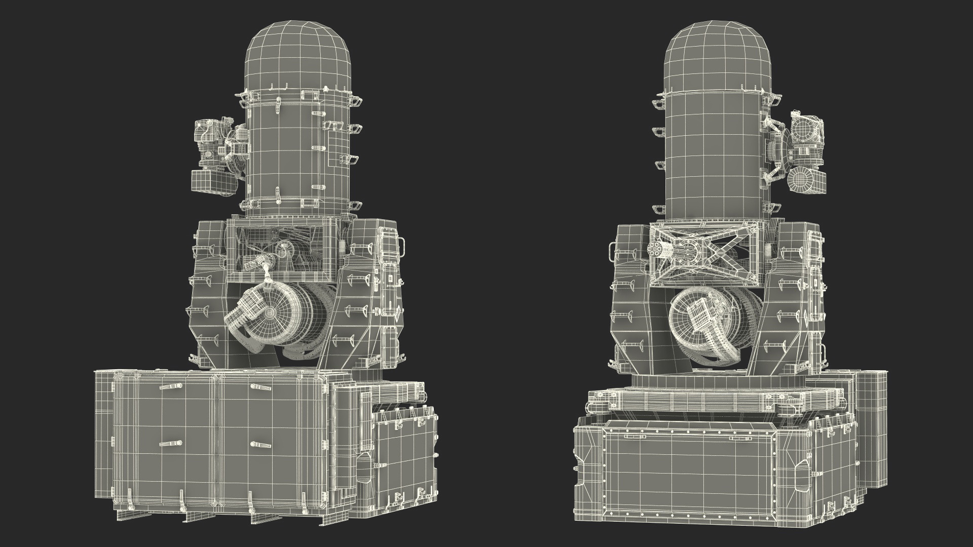 3D Mark 15 Phalanx Close-In Weapon System Sand model