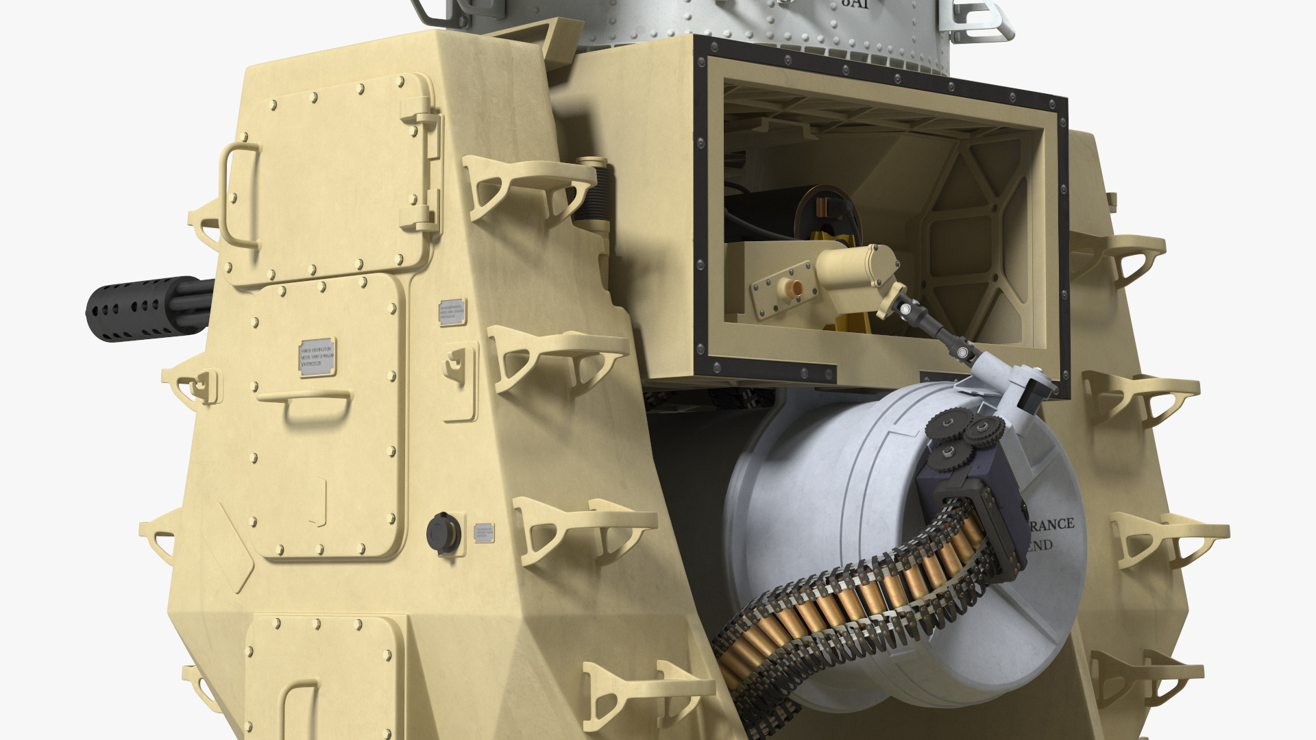 3D Mark 15 Phalanx Close-In Weapon System Sand model