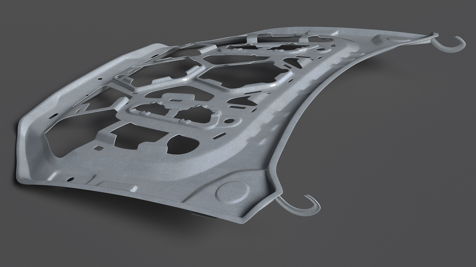 3D model Automotive Hood Base Structure
