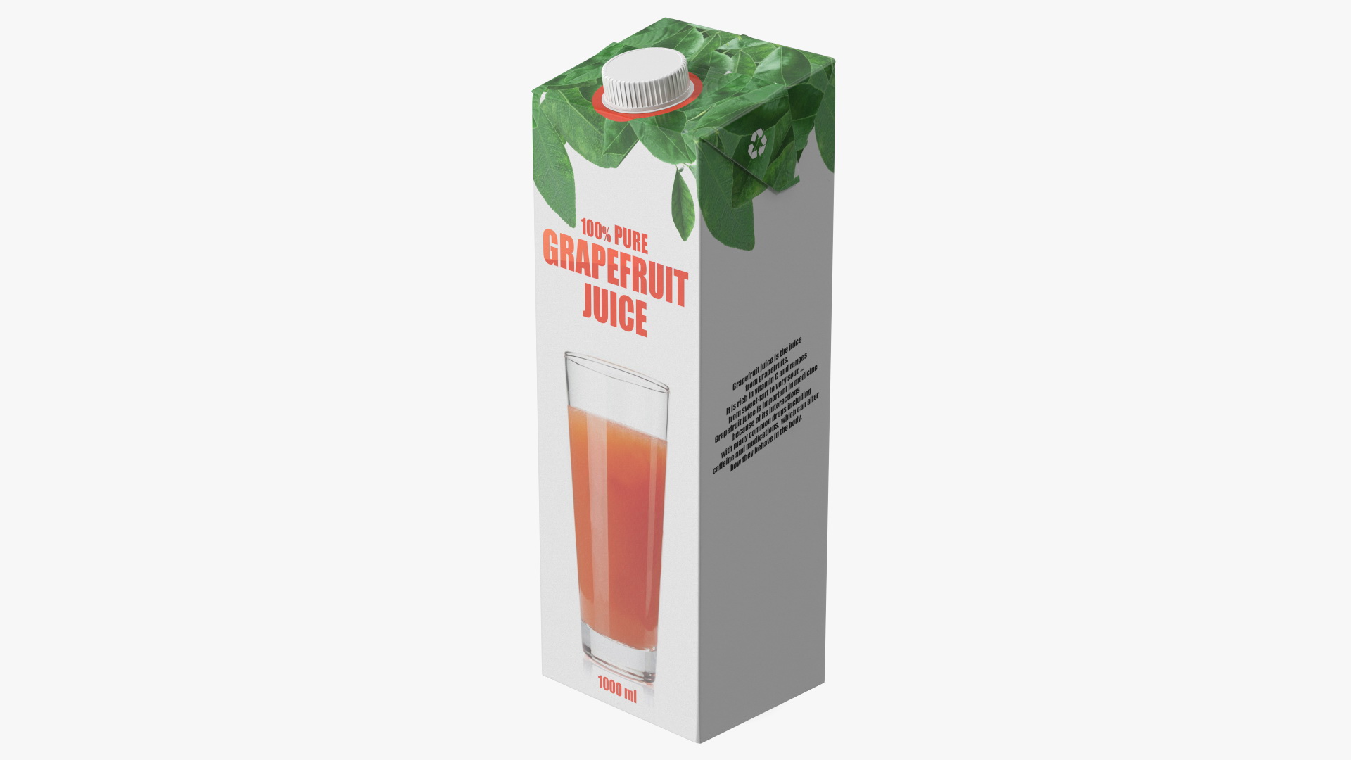 Tetra Brik Aseptic Edge Juice 3D model