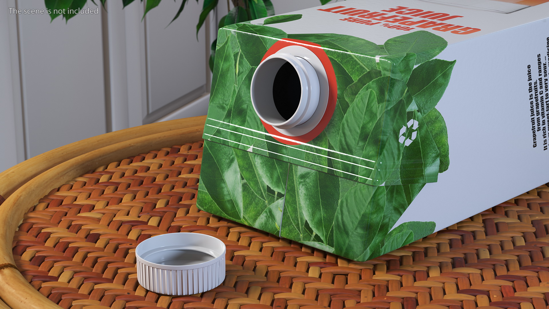 Tetra Brik Aseptic Edge Juice 3D model