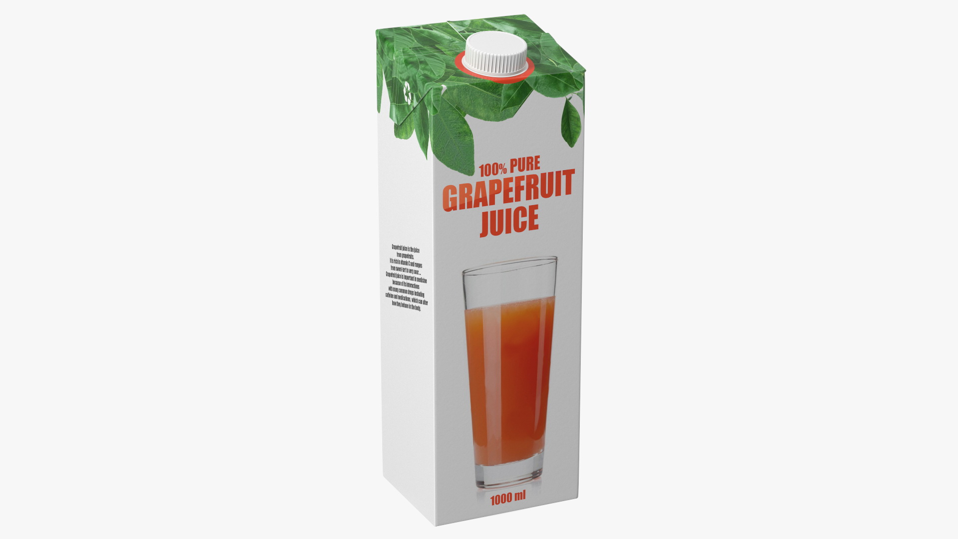 Tetra Brik Aseptic Edge Juice 3D model