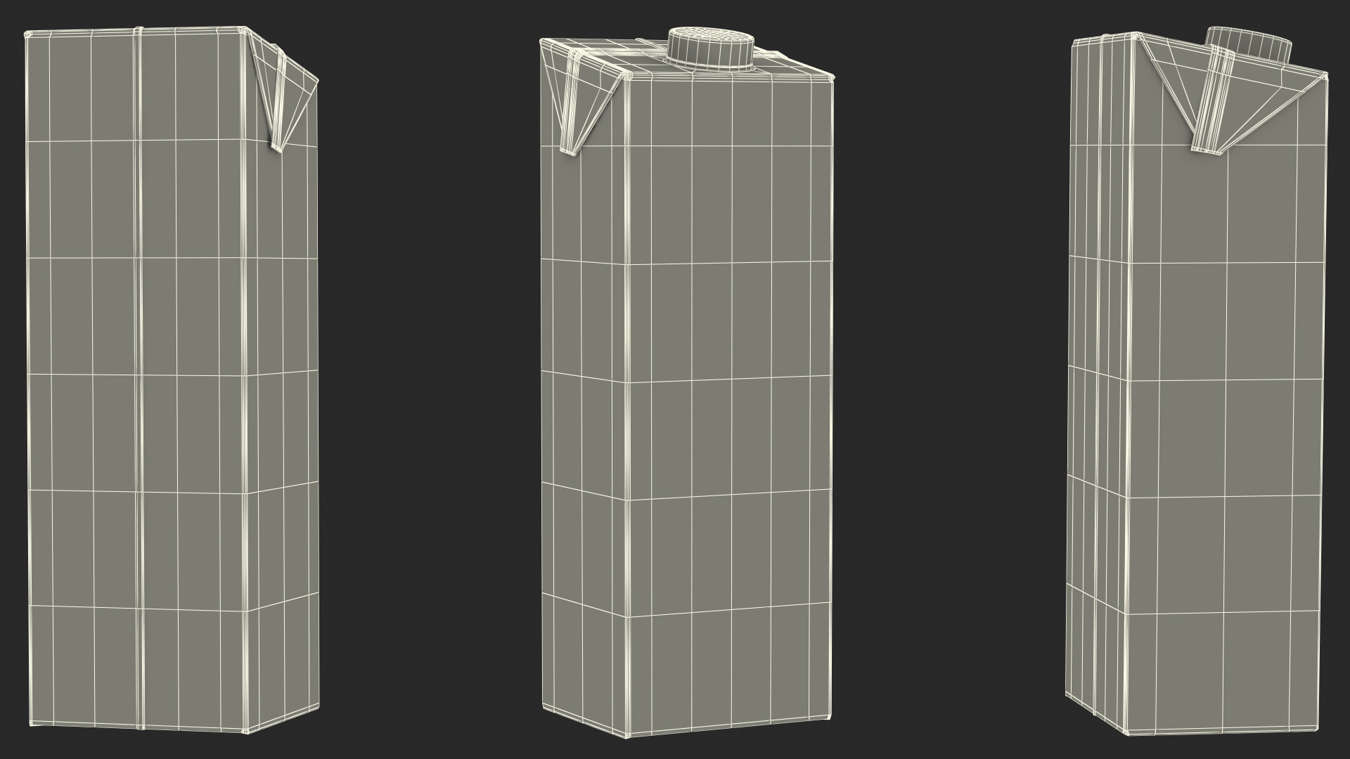 Tetra Brik Aseptic Edge Juice 3D model