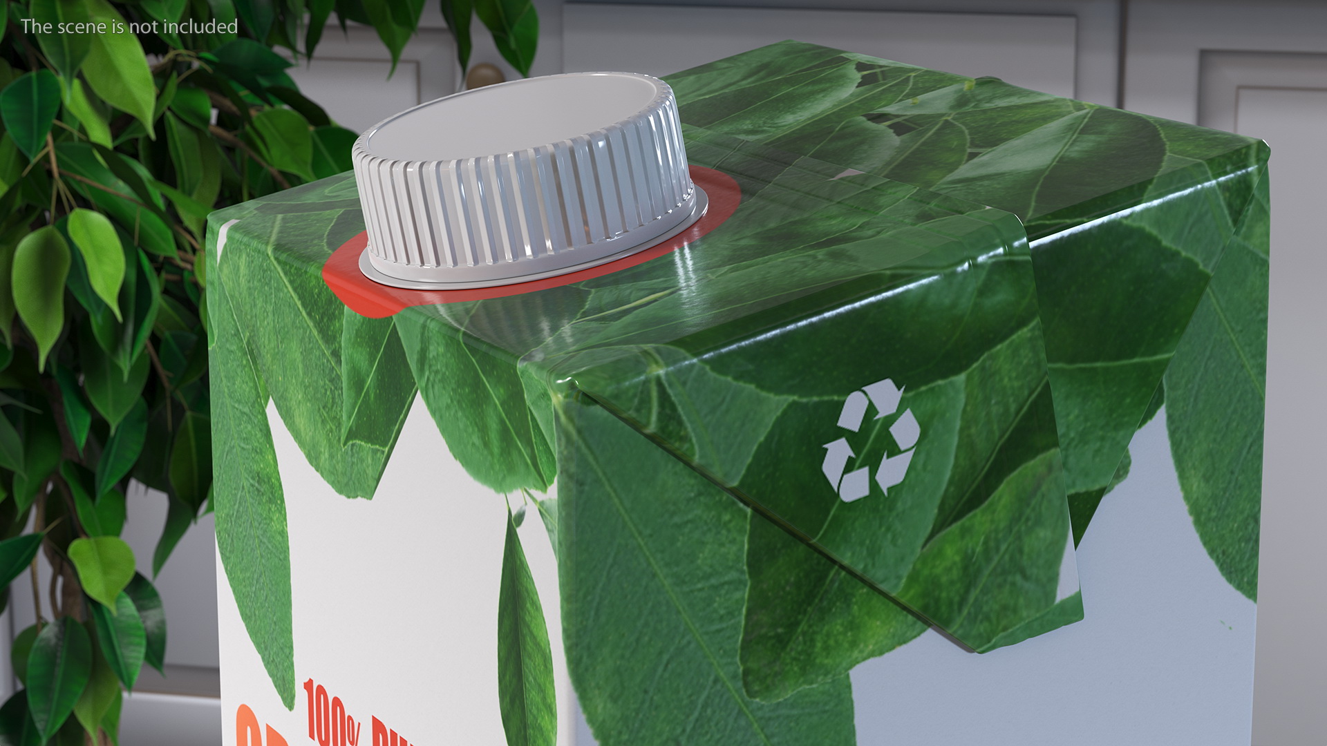 Tetra Brik Aseptic Edge Juice 3D model