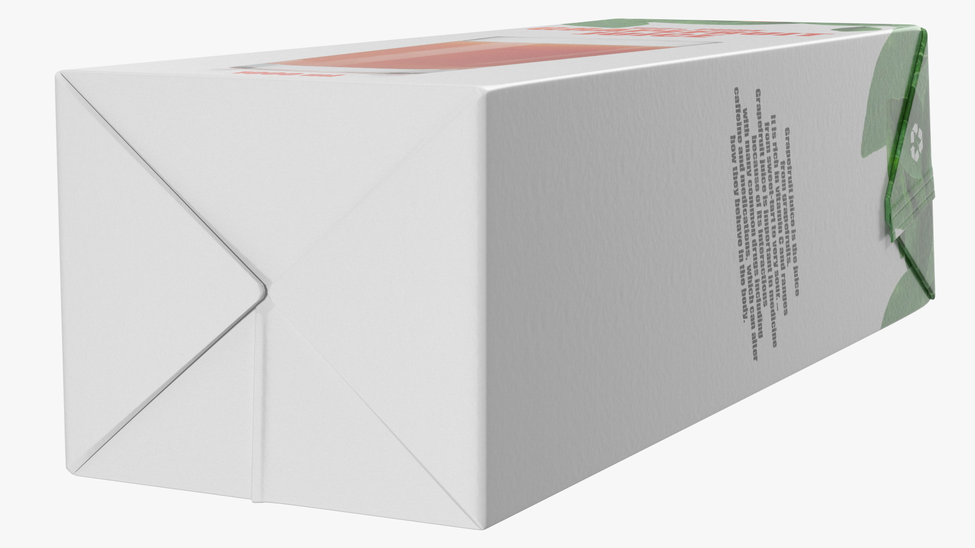 Tetra Brik Aseptic Edge Juice 3D model
