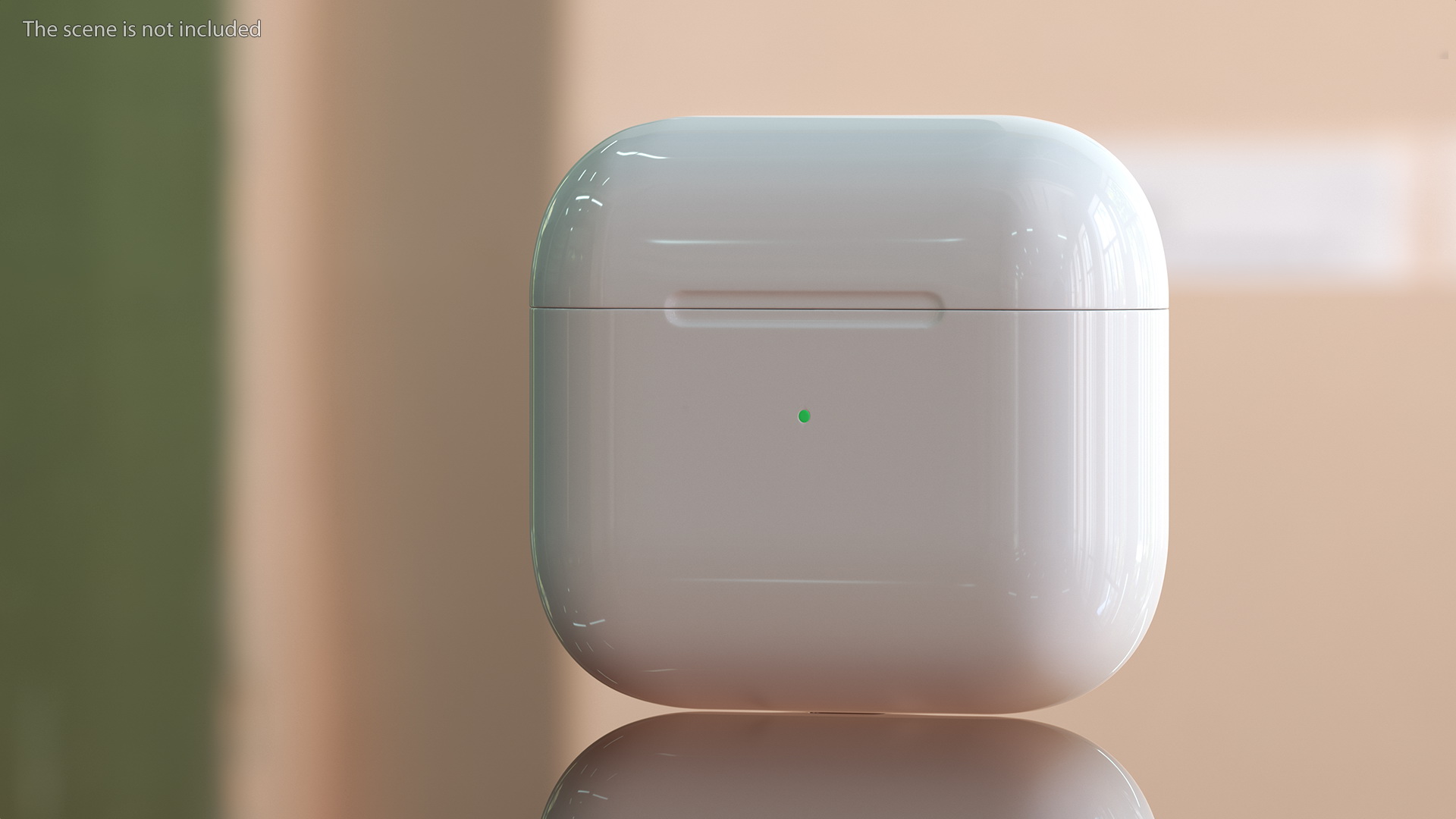 3D Apple AirPods 3 Closed Empty Case model