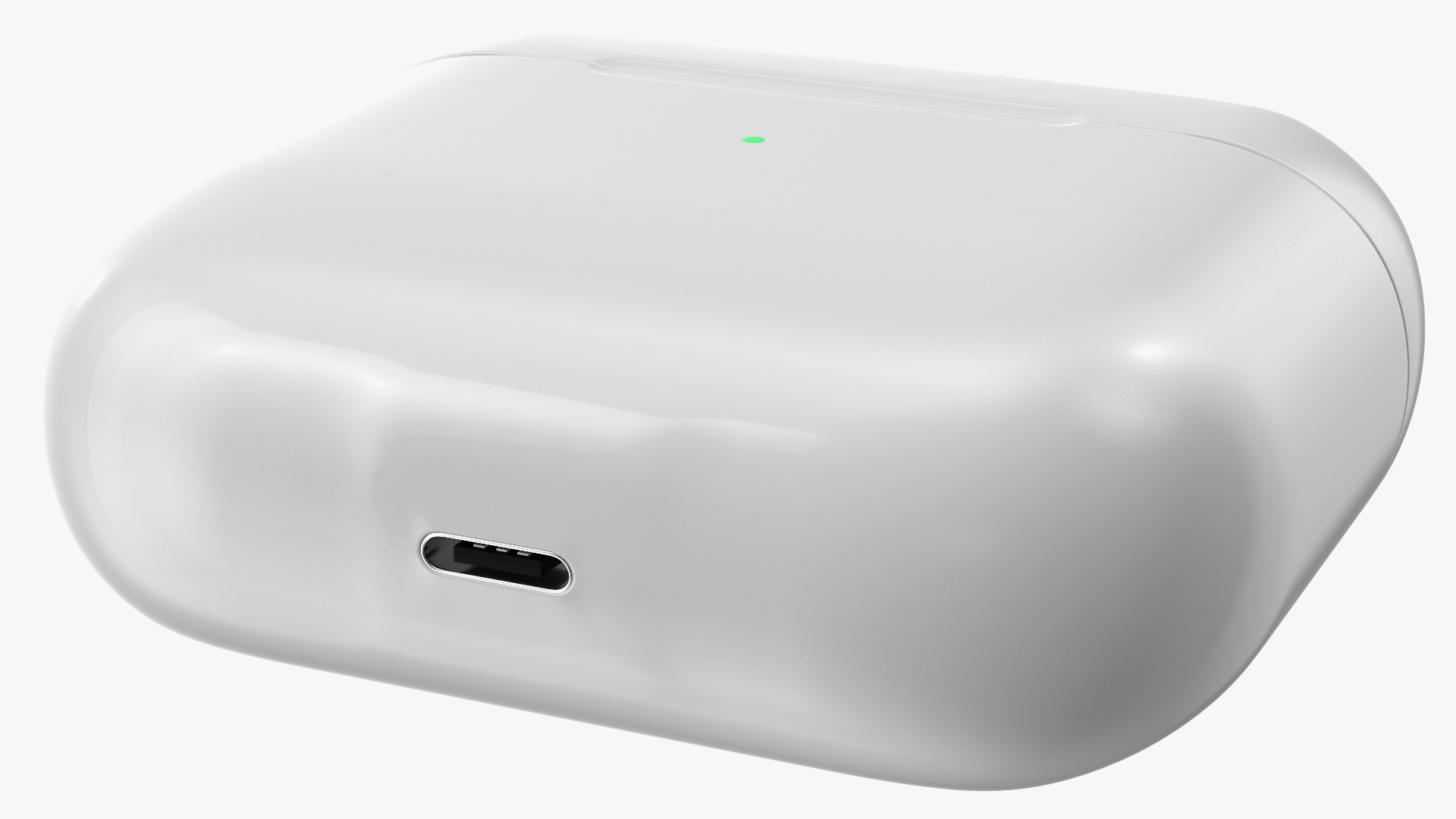 3D Apple AirPods 3 Closed Empty Case model