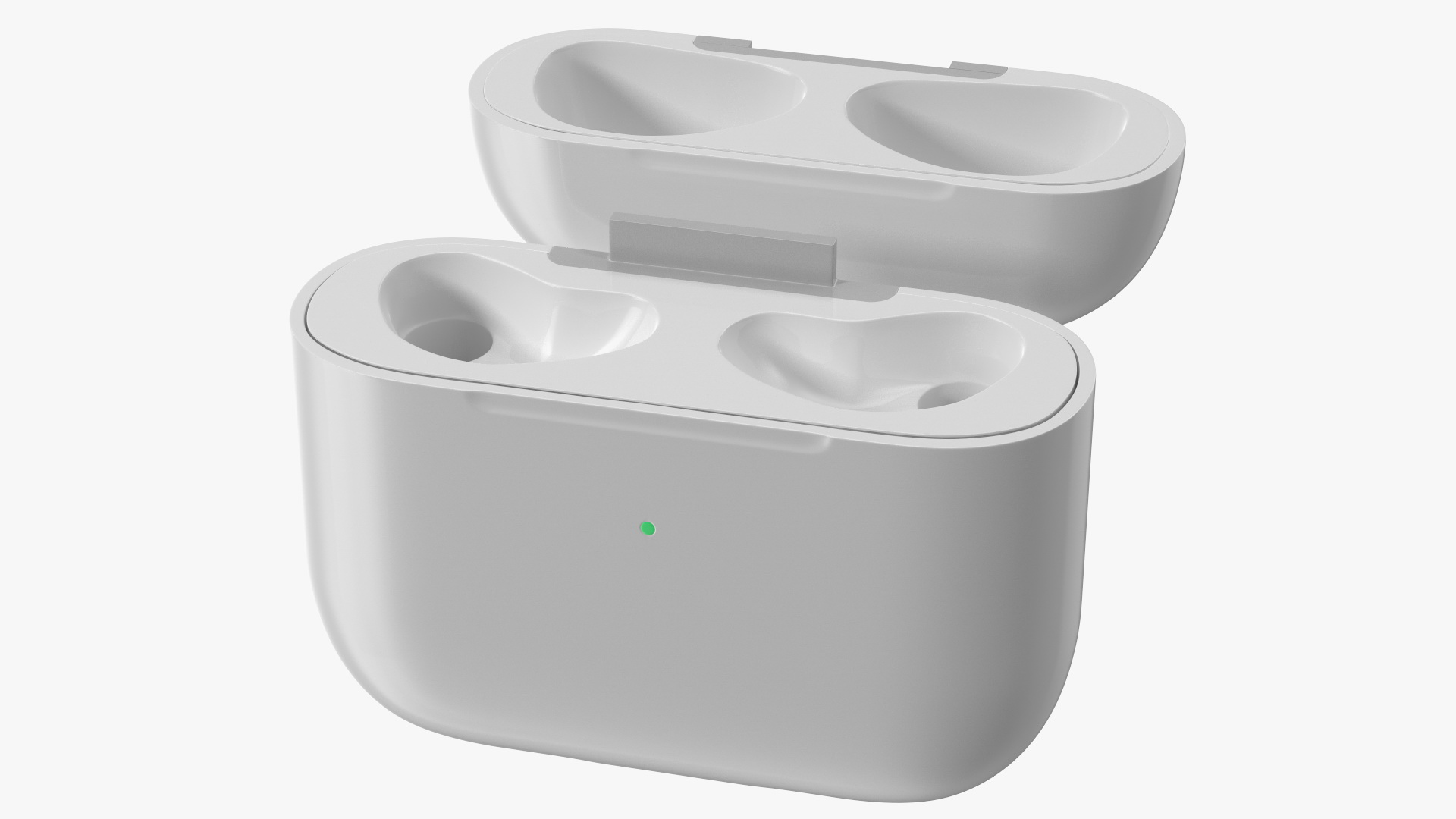 3D Apple AirPods 3 Closed Empty Case model