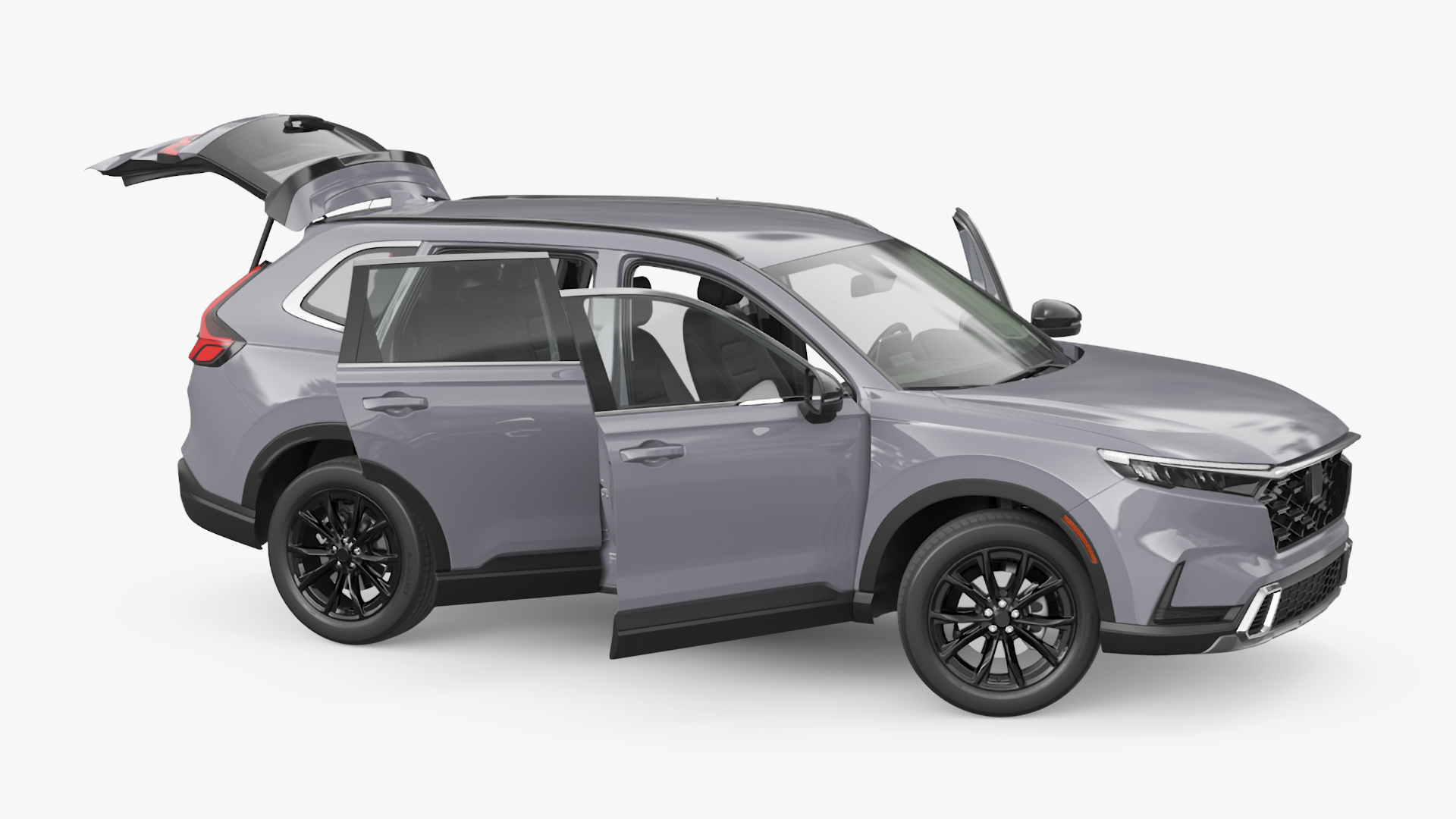 3D model Urban Crossover 2025 Gray