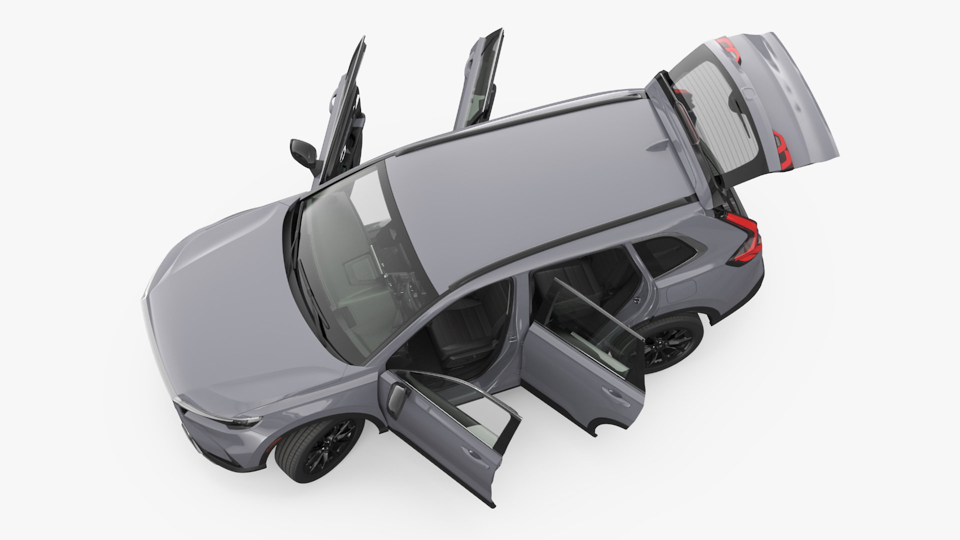 3D model Urban Crossover 2025 Gray