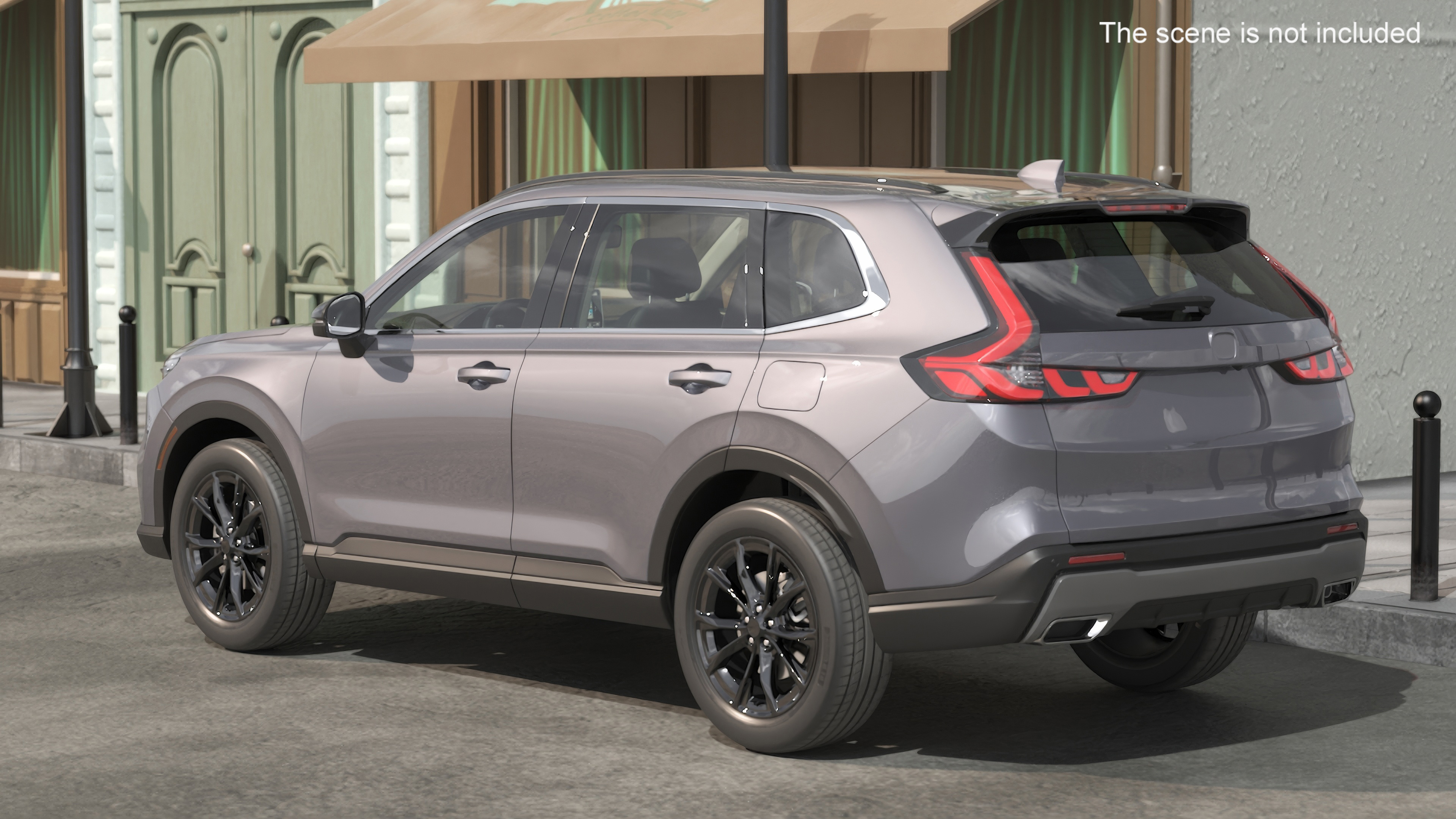 3D model Urban Crossover 2025 Gray