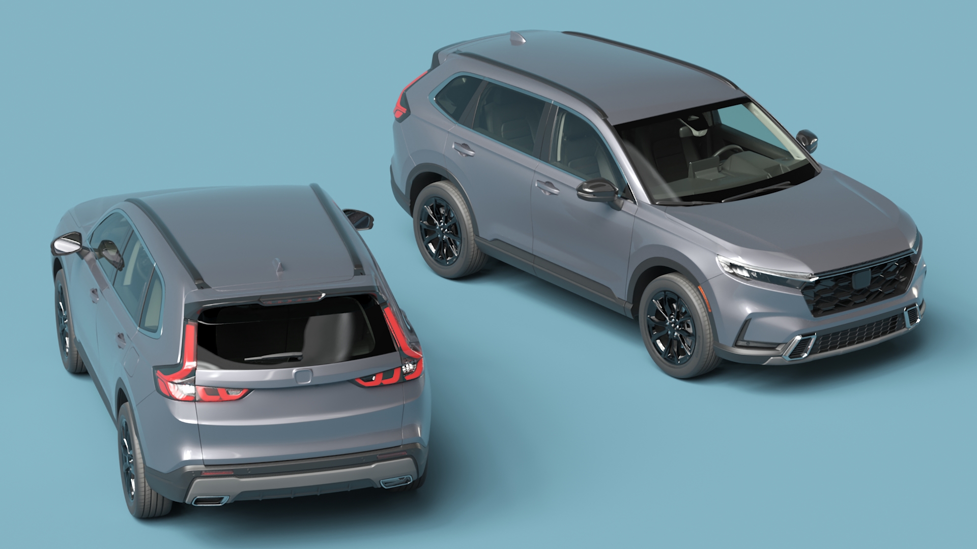 3D model Urban Crossover 2025 Gray