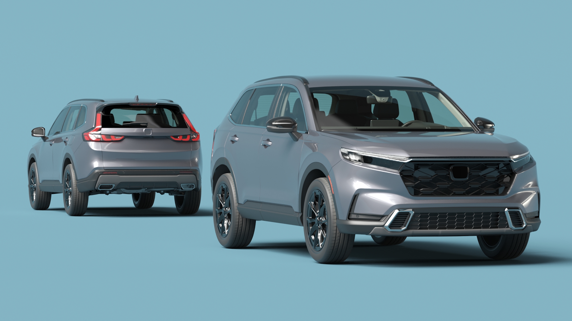 3D model Urban Crossover 2025 Gray