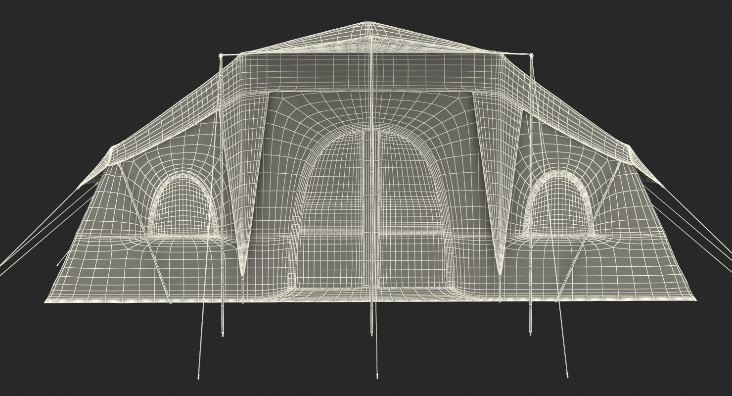 Family Camping Tent 3D model